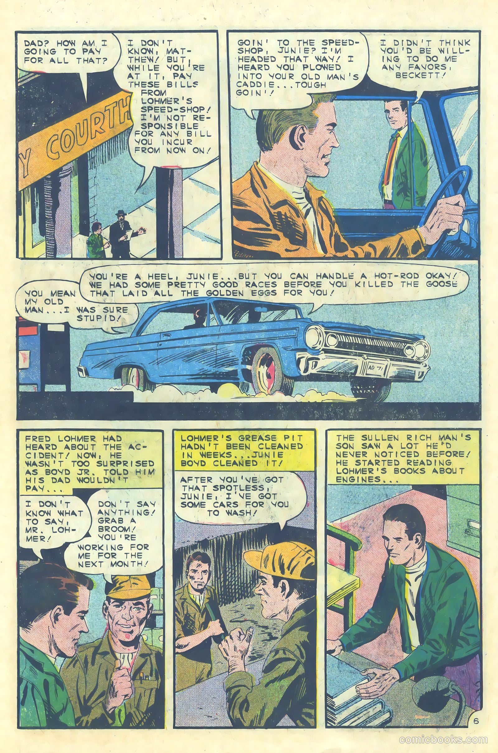 Dragstrip Hotrodders [Drag-Strip Hotrodders] #8 — page 10 of 36