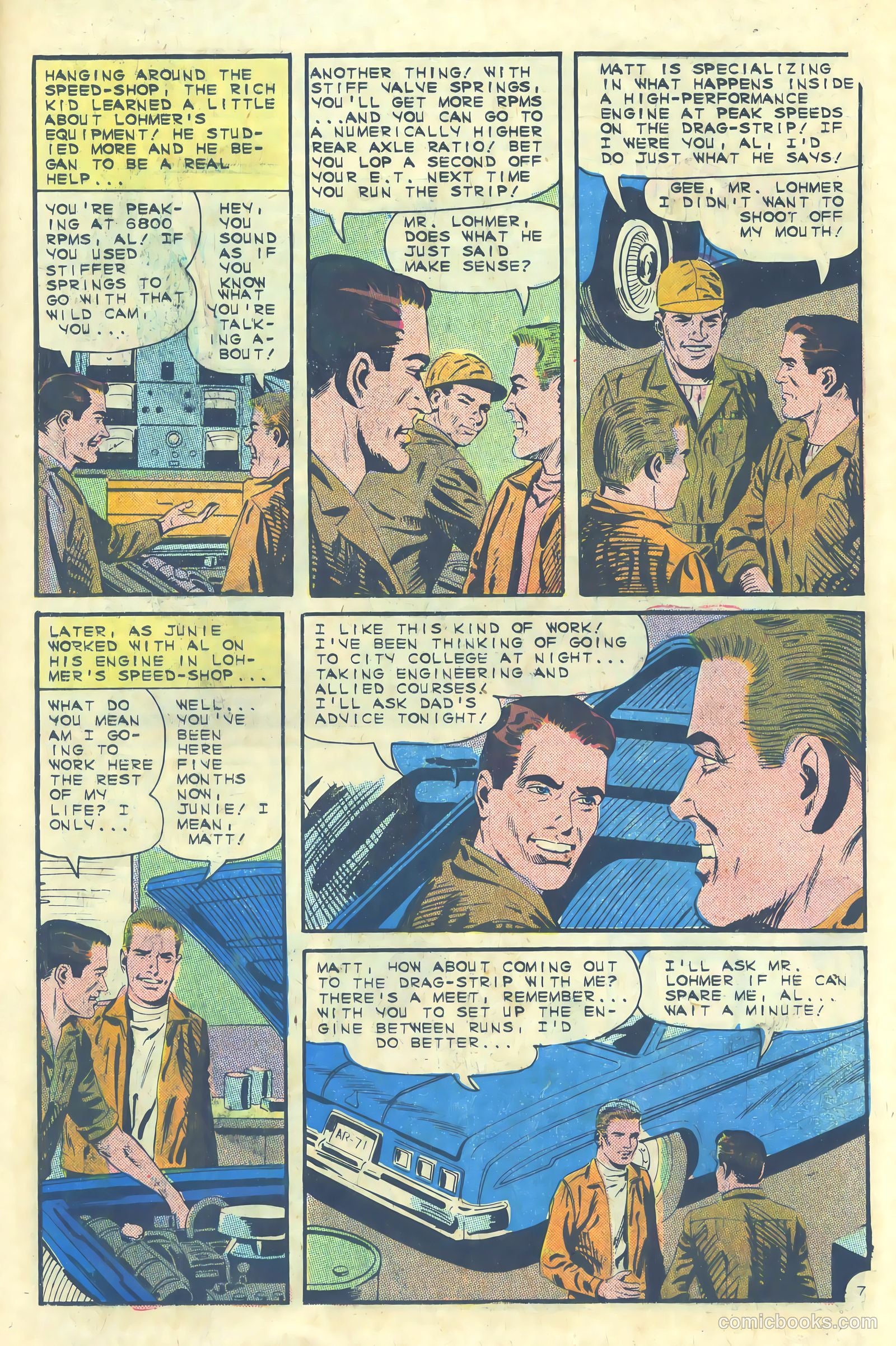 Dragstrip Hotrodders [Drag-Strip Hotrodders] #8 — page 11 of 36