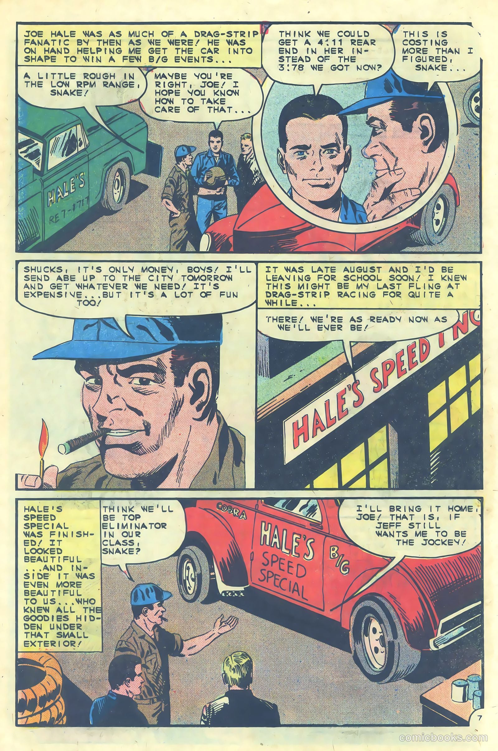 Dragstrip Hotrodders [Drag-Strip Hotrodders] #8 — page 21 of 36