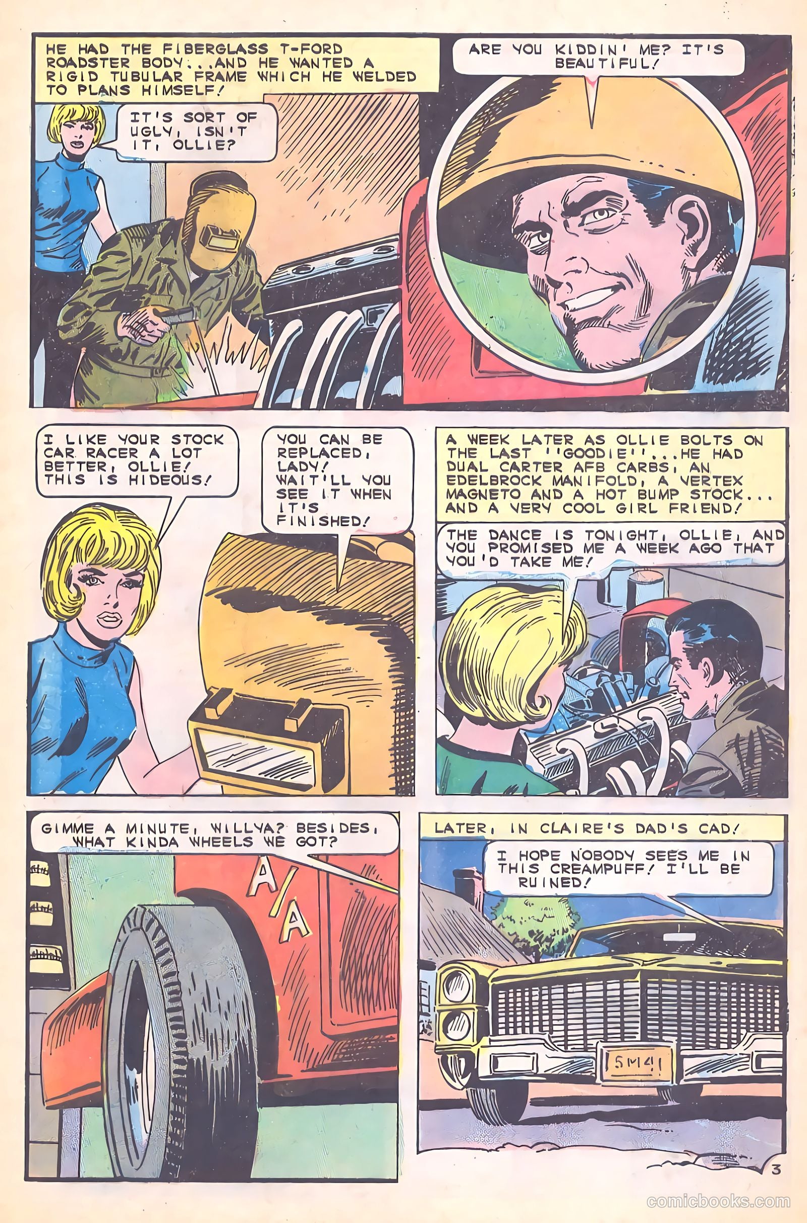 Dragstrip Hotrodders [Drag-Strip Hotrodders] #9 — page 5 of 36