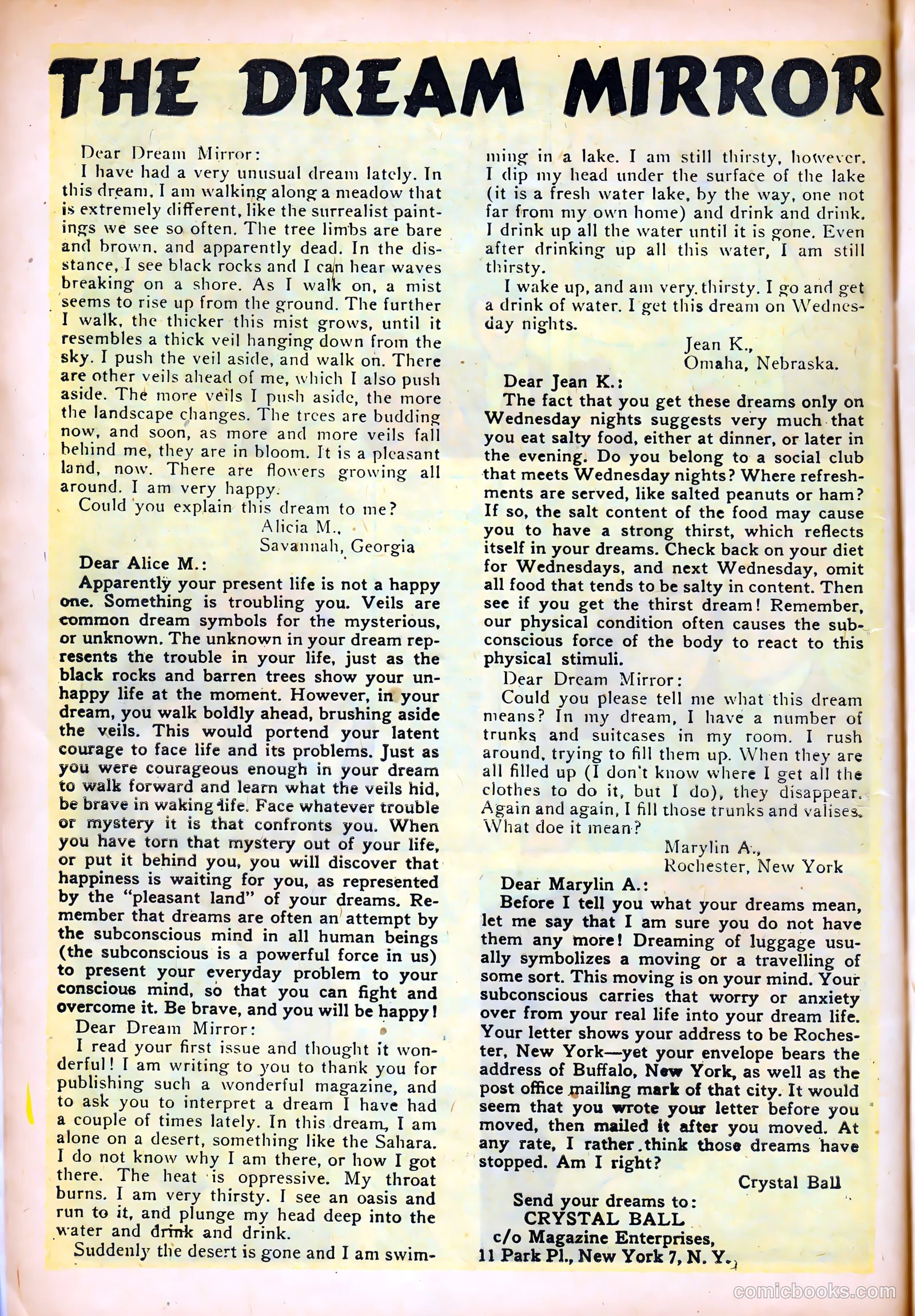 Dream Book of Romance #7 — page 10 of 36