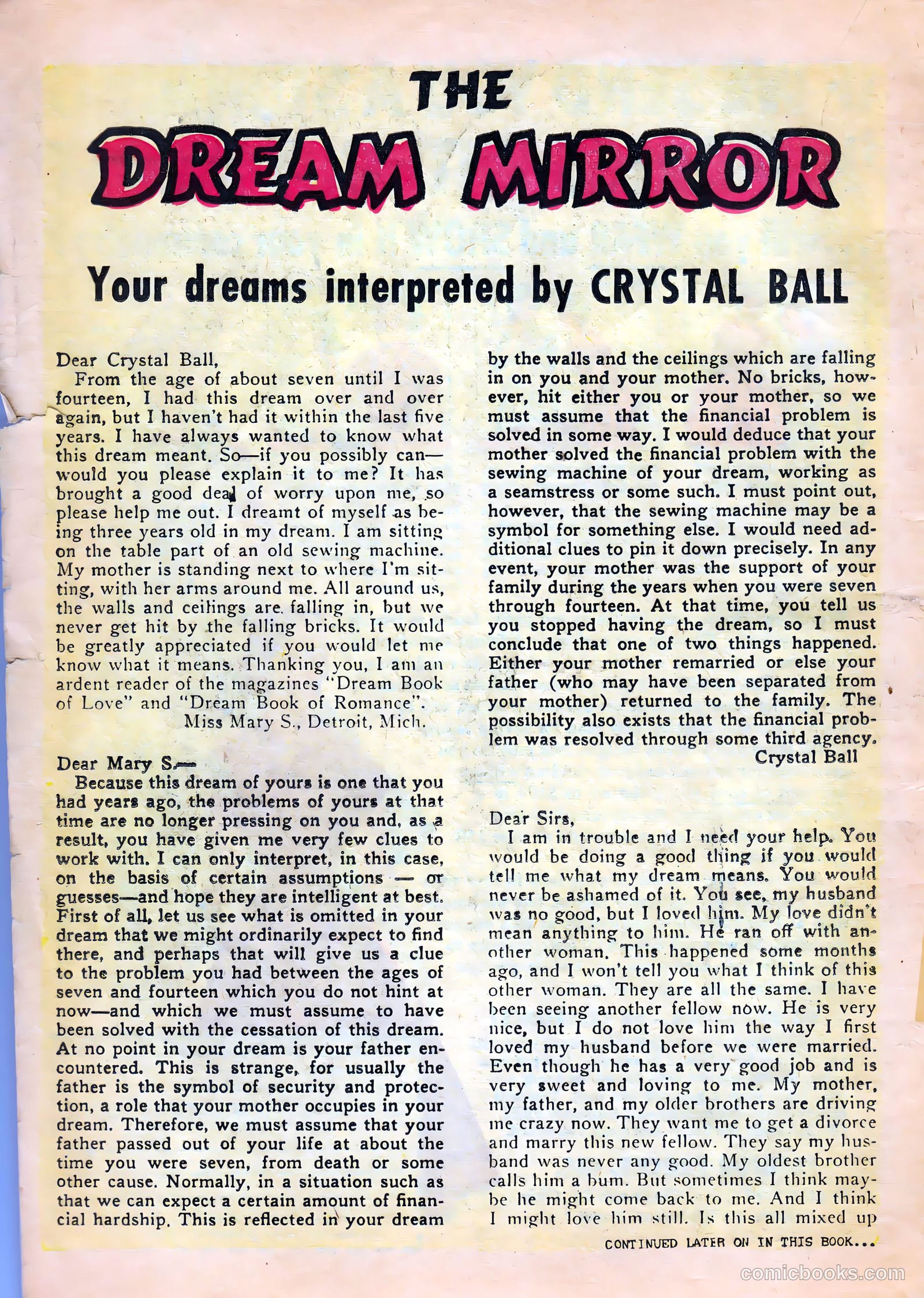 Dream Book of Romance #8 — page 18 of 36