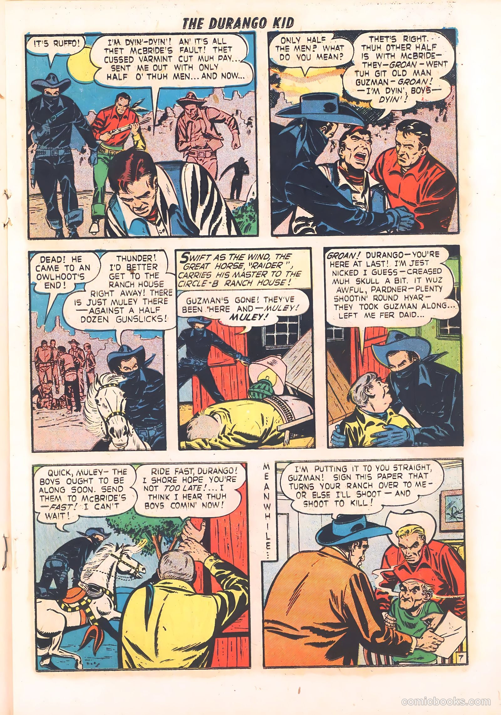 Durango Kid #12 — page 17 of 36