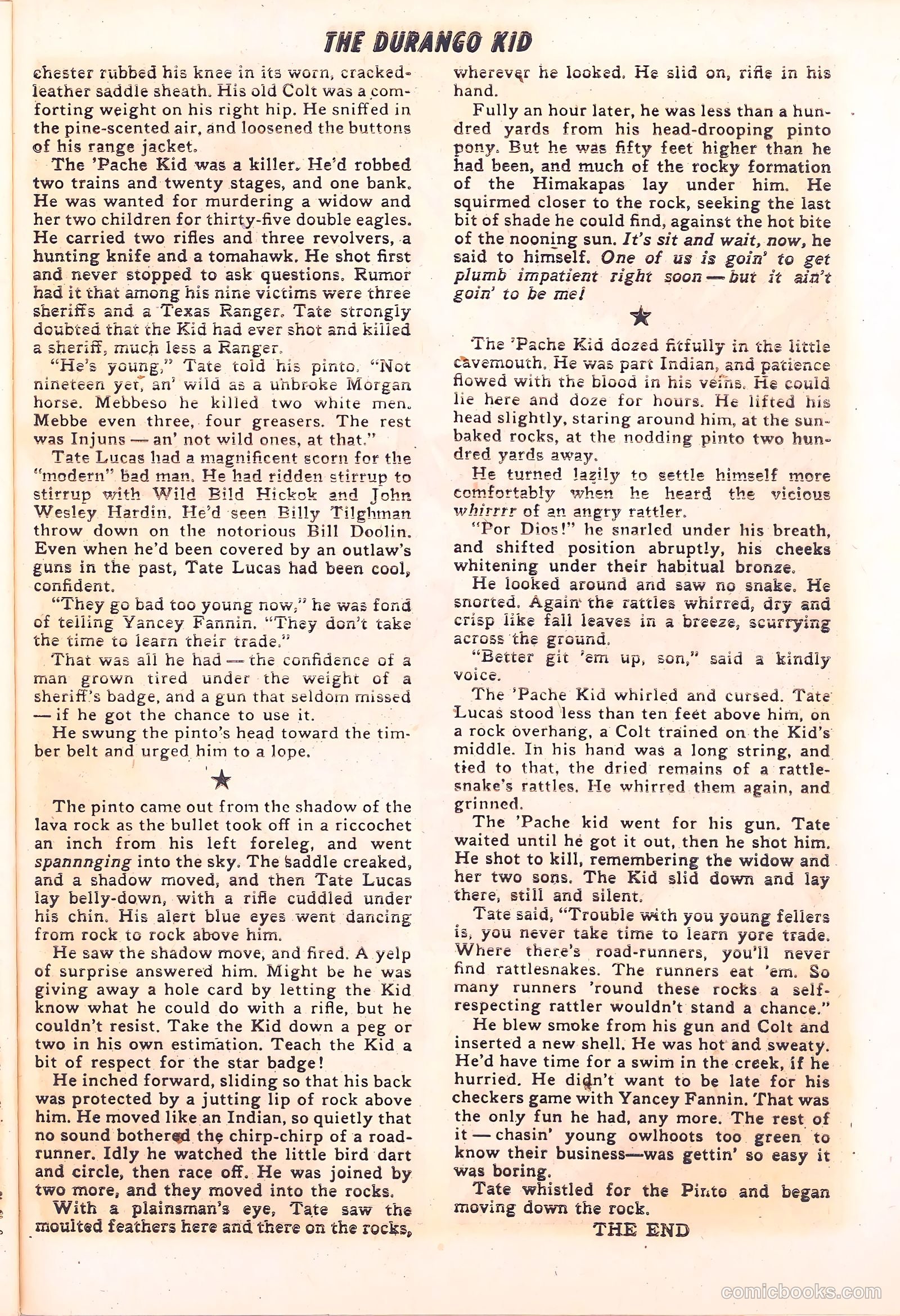 Durango Kid #12 — page 27 of 36
