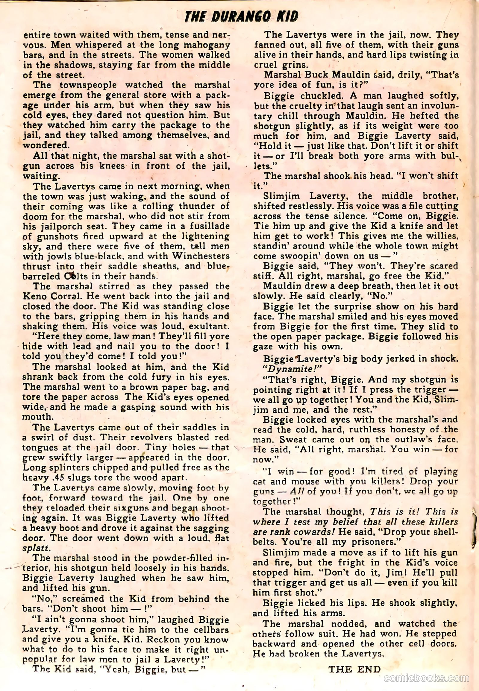 Durango Kid #13 — page 18 of 36
