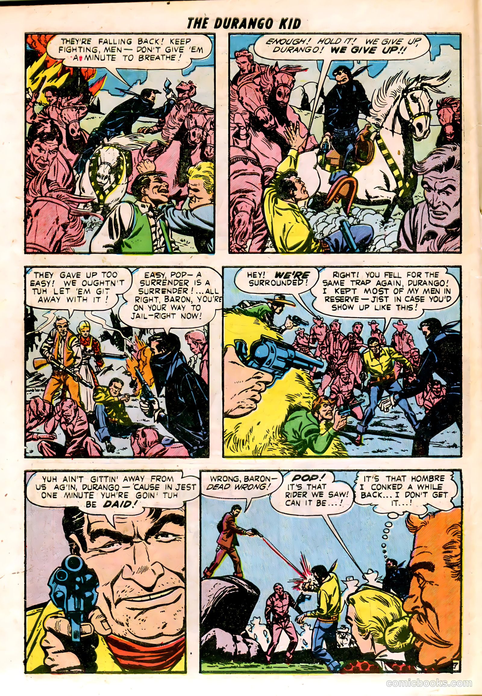 Durango Kid #13 — page 32 of 36