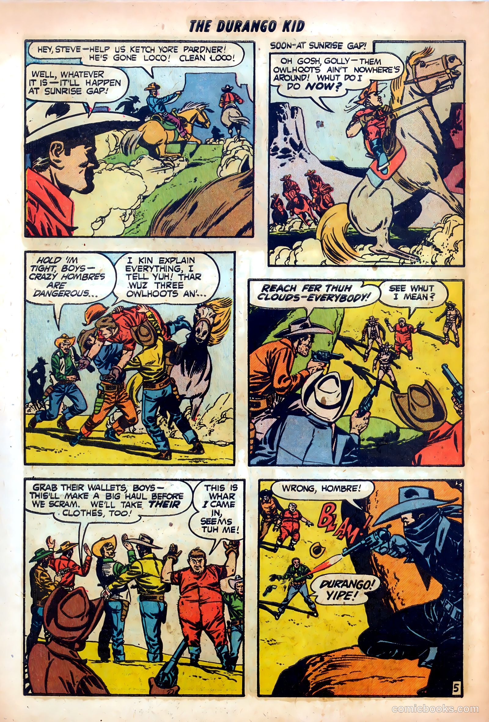 Durango Kid #17 — page 32 of 36