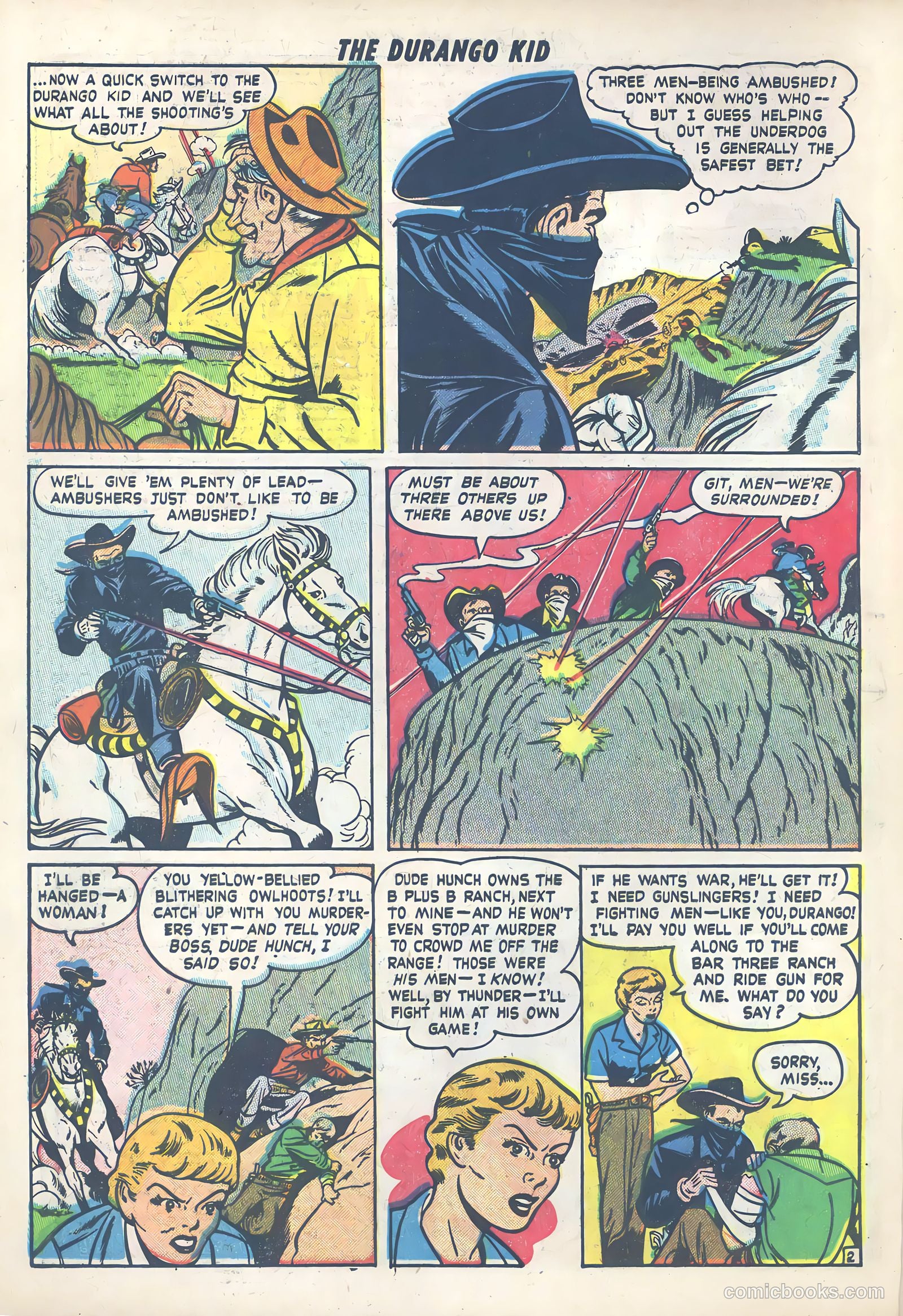 Durango Kid #2 — page 4 of 36
