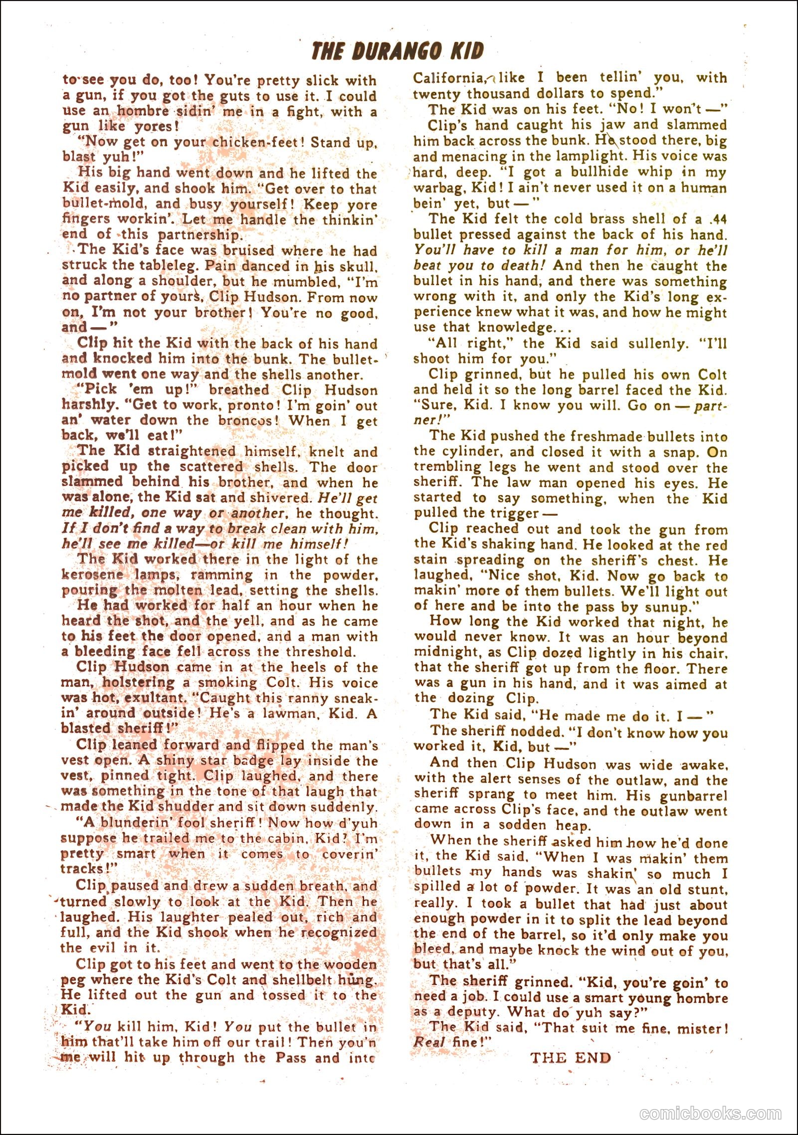 Durango Kid #21 — page 26 of 36