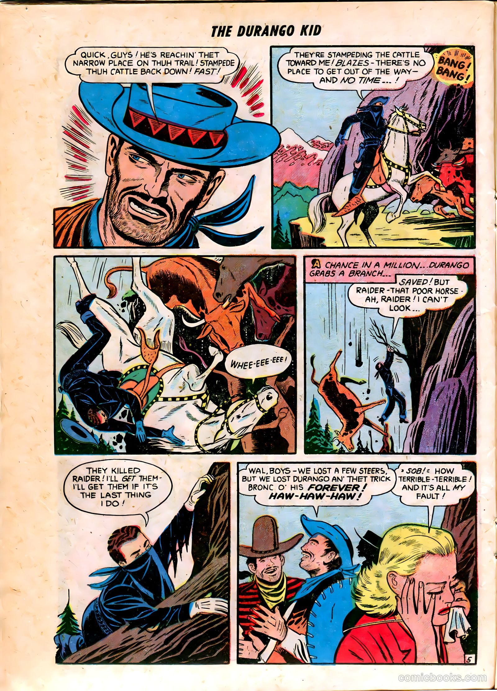 Durango Kid #22 — page 16 of 36
