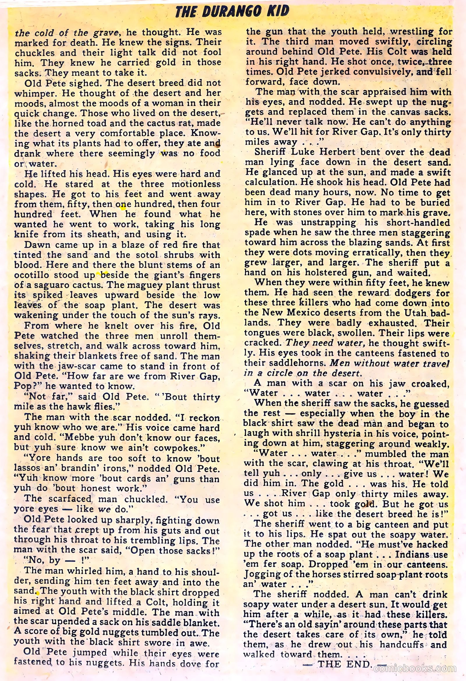 Durango Kid #25 — page 18 of 36
