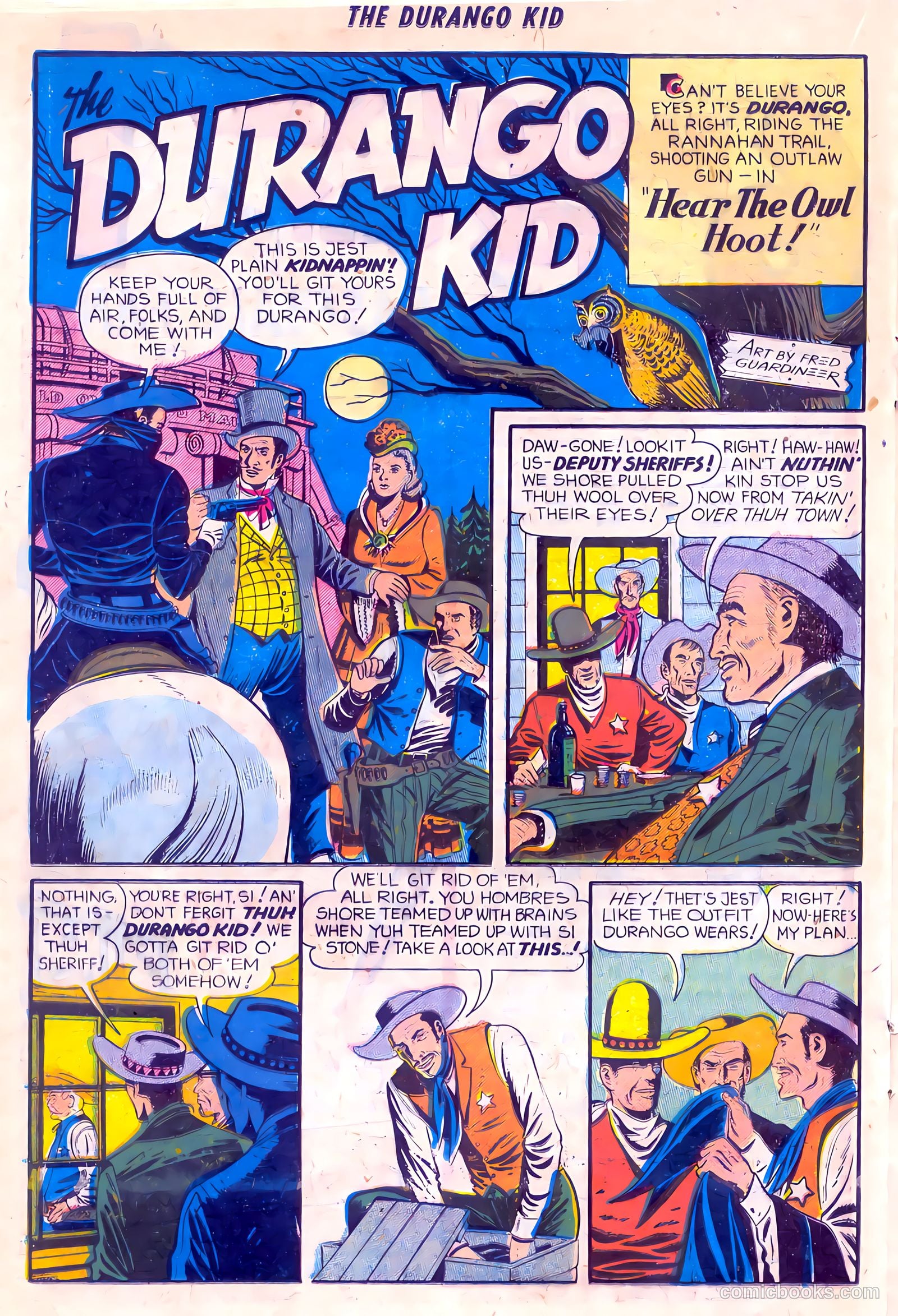 Durango Kid #25 — page 20 of 36