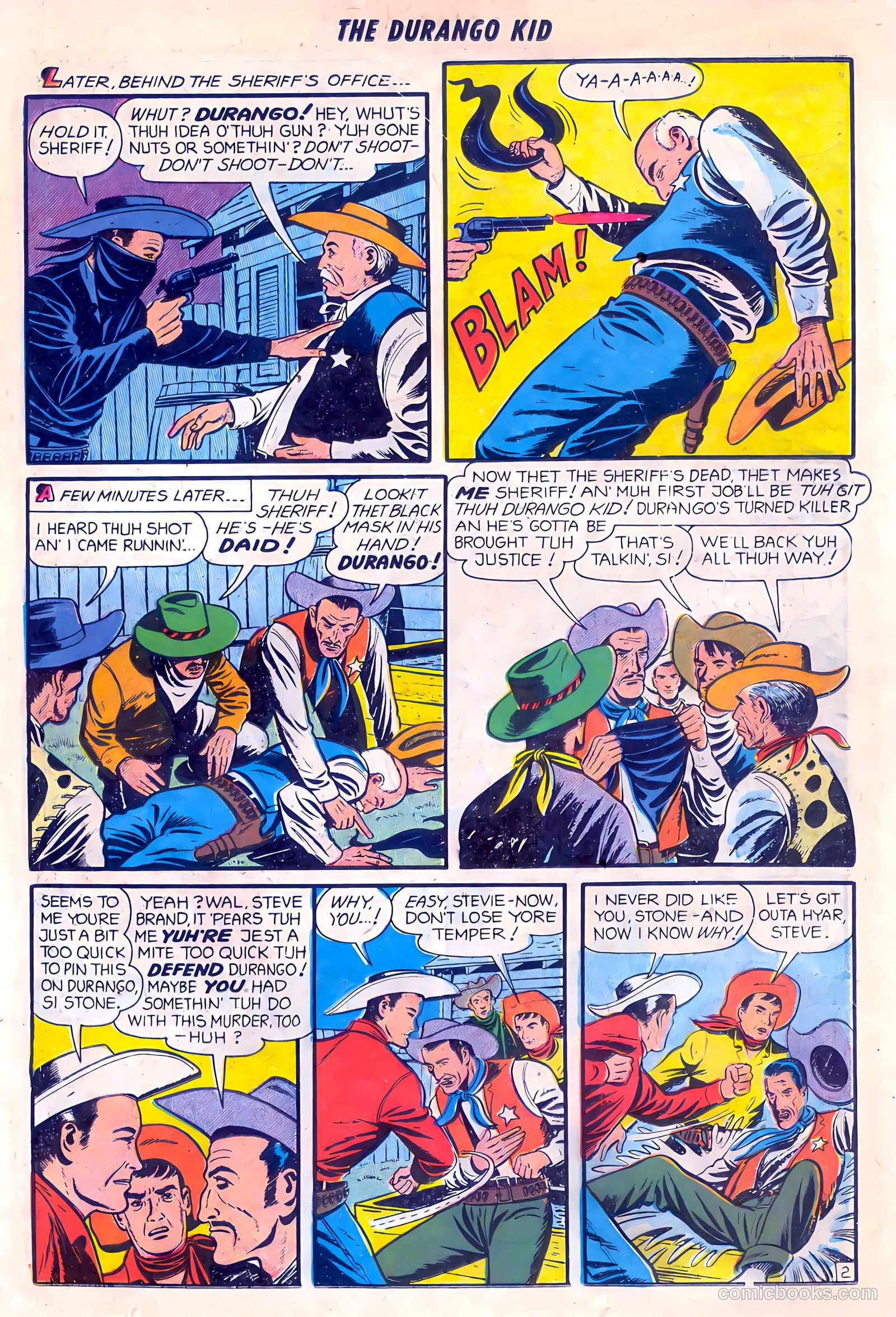 Durango Kid #25 — page 21 of 36