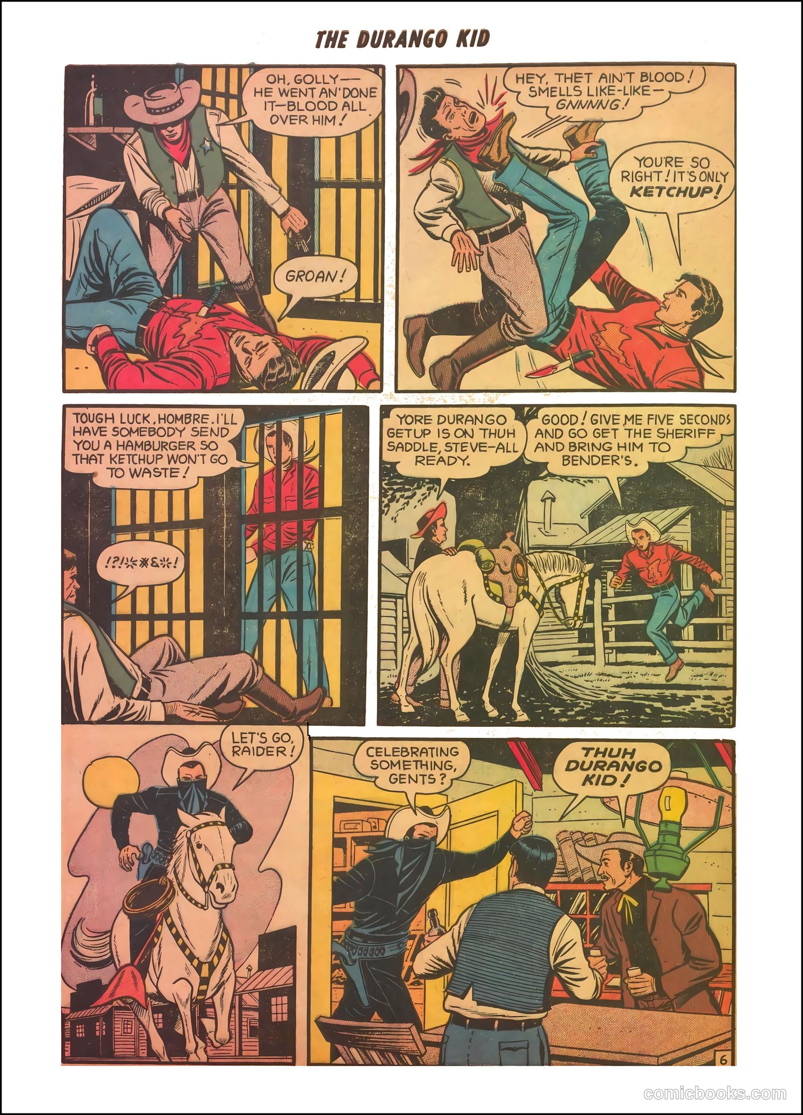 Durango Kid #27 — page 32 of 36