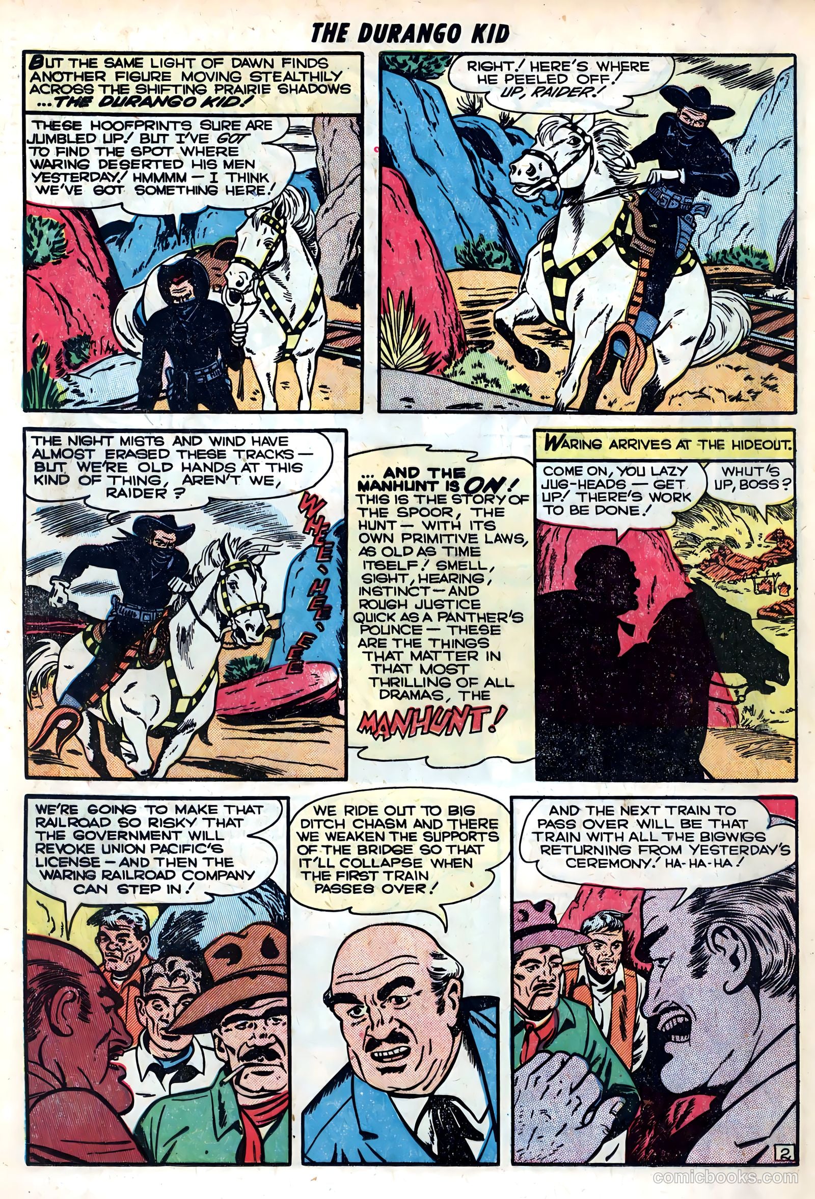 Durango Kid #4 — page 20 of 36