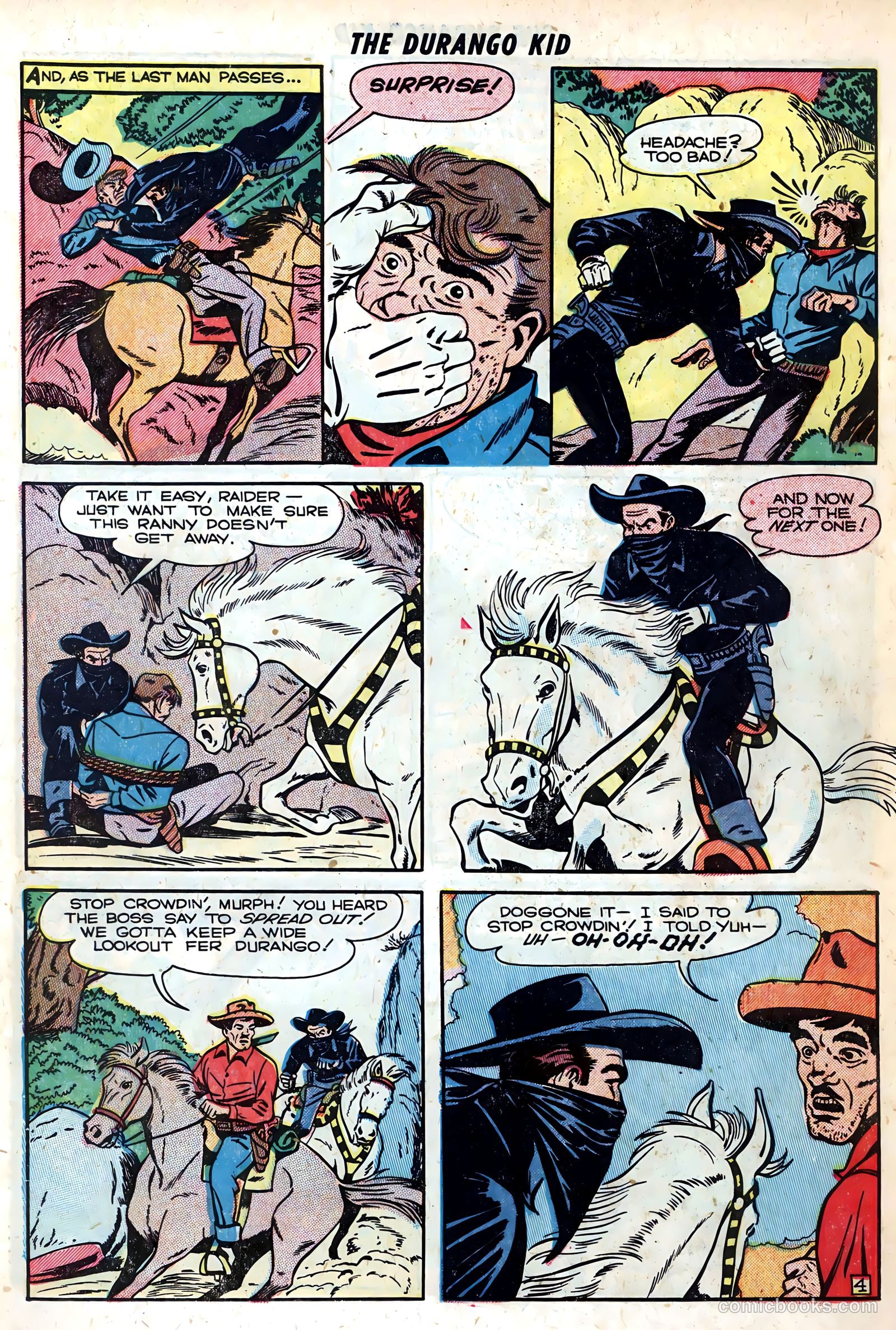 Durango Kid #4 — page 22 of 36