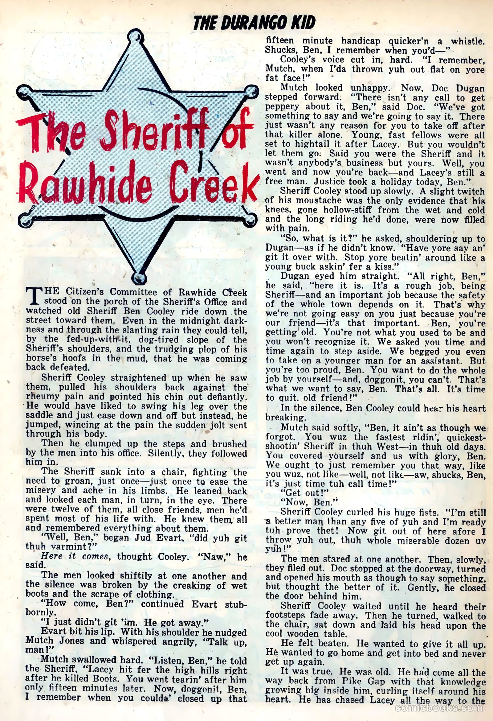 Durango Kid #4 — page 26 of 36