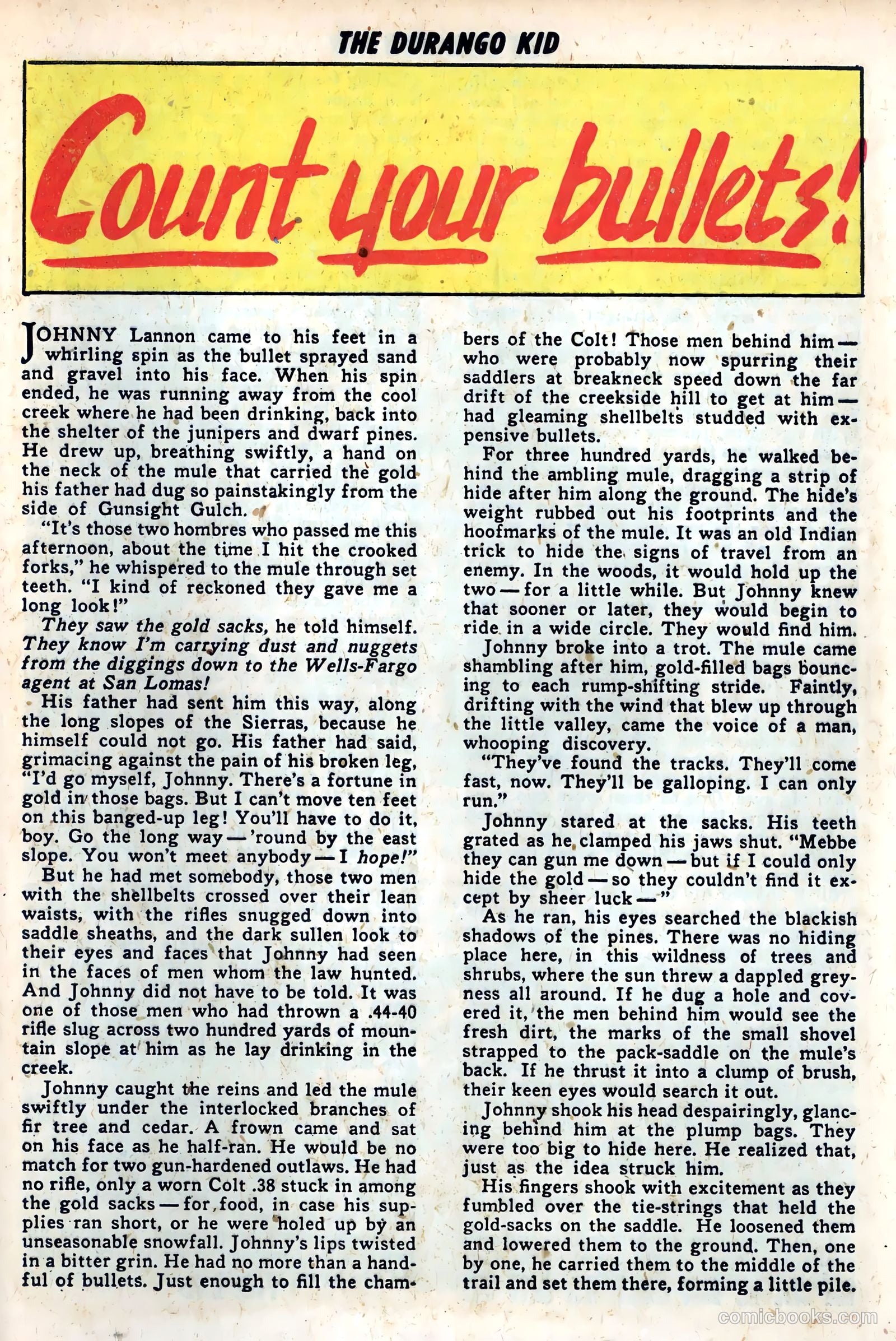 Durango Kid #5 — page 25 of 36
