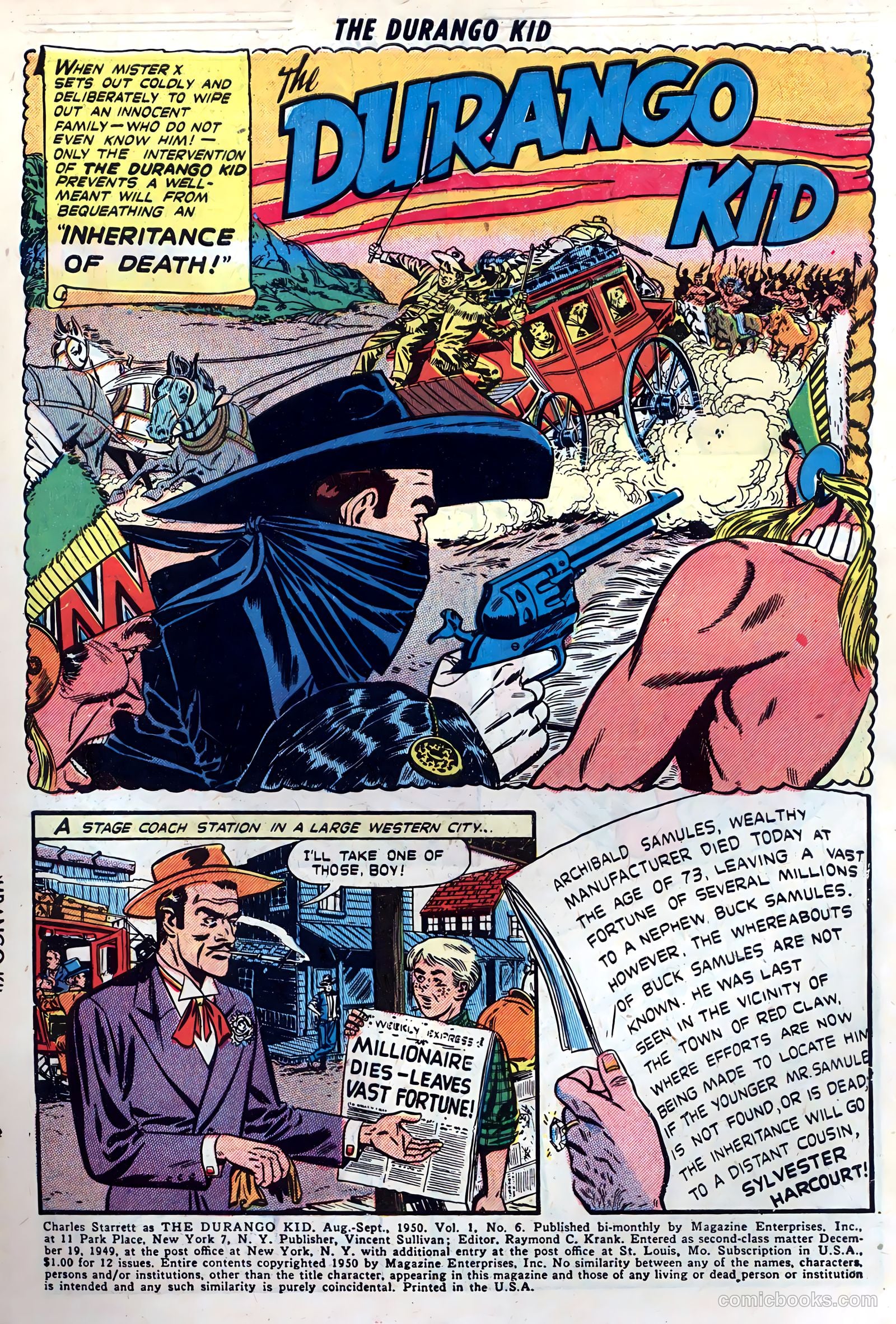 Durango Kid #6 — page 3 of 36