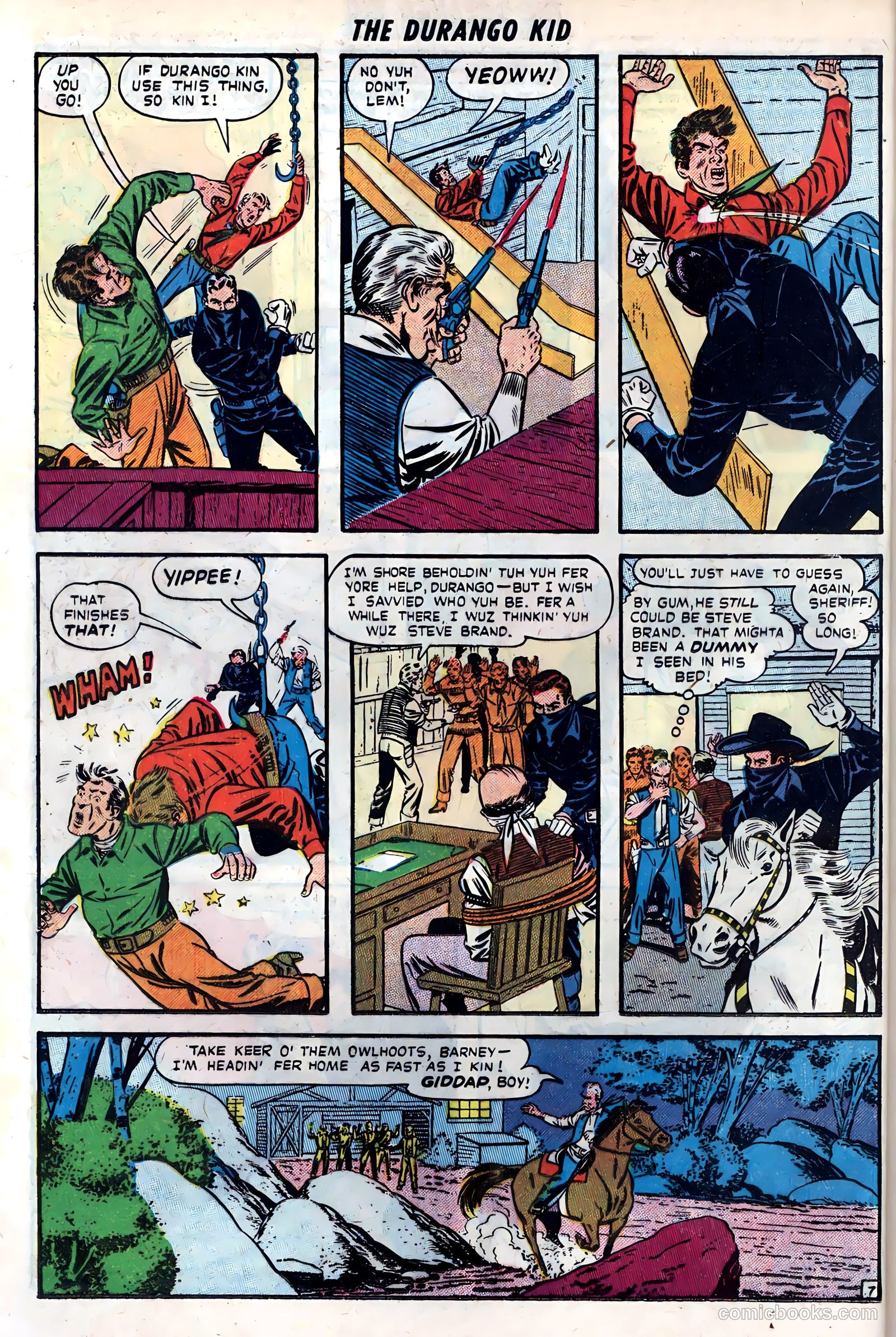 Durango Kid #6 — page 16 of 36