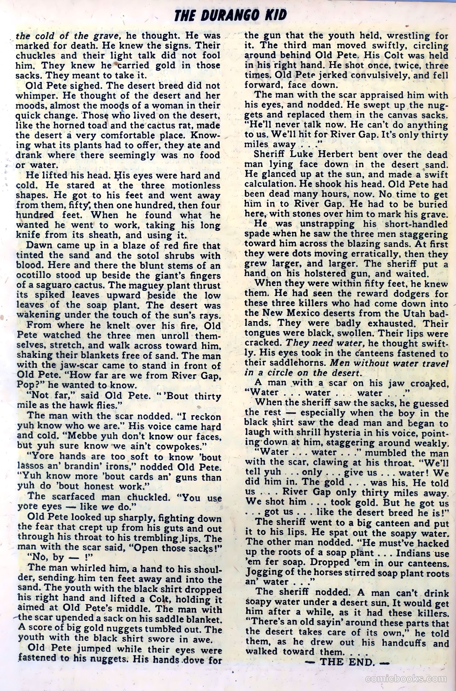 Durango Kid #6 — page 26 of 36