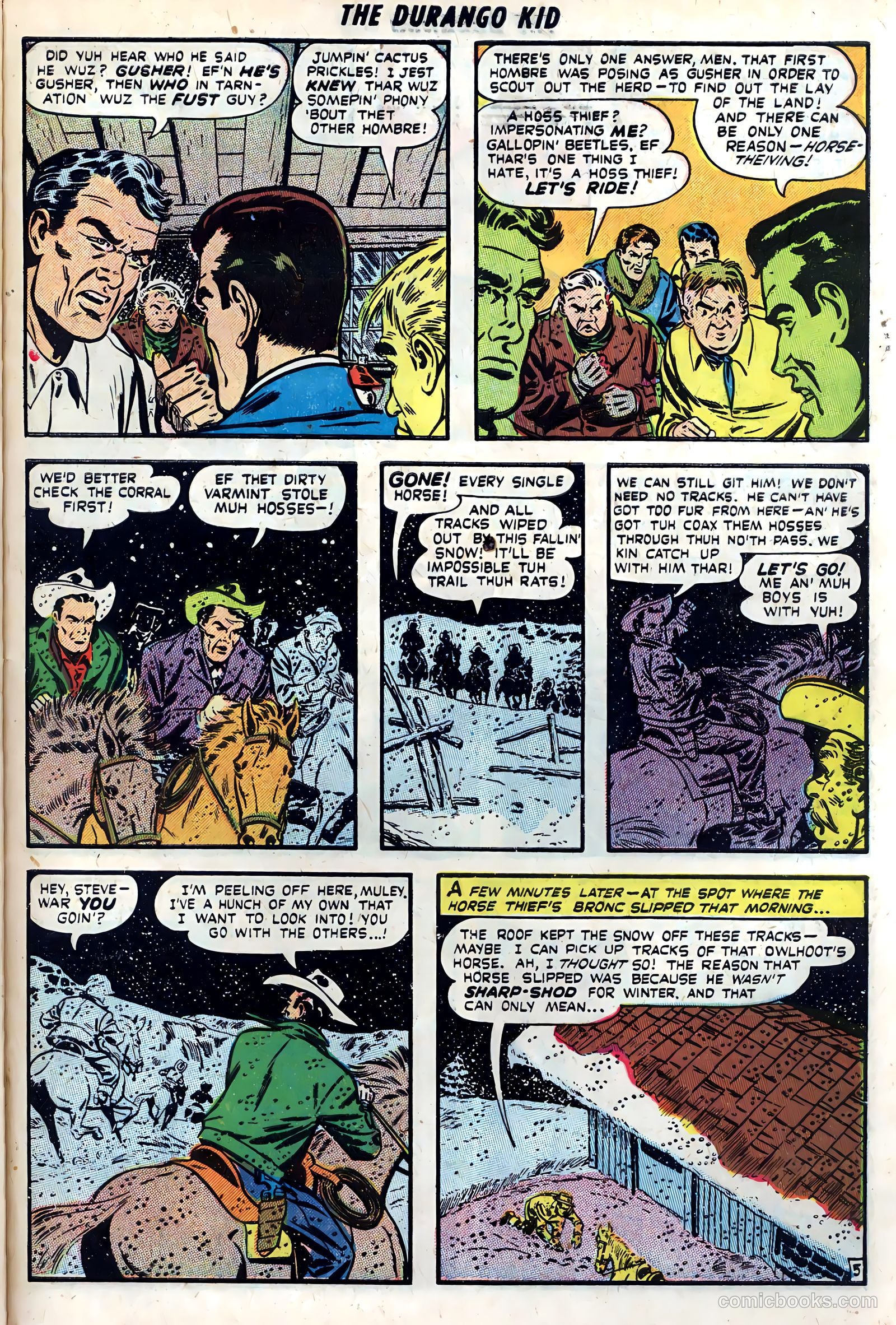 Durango Kid #6 — page 31 of 36