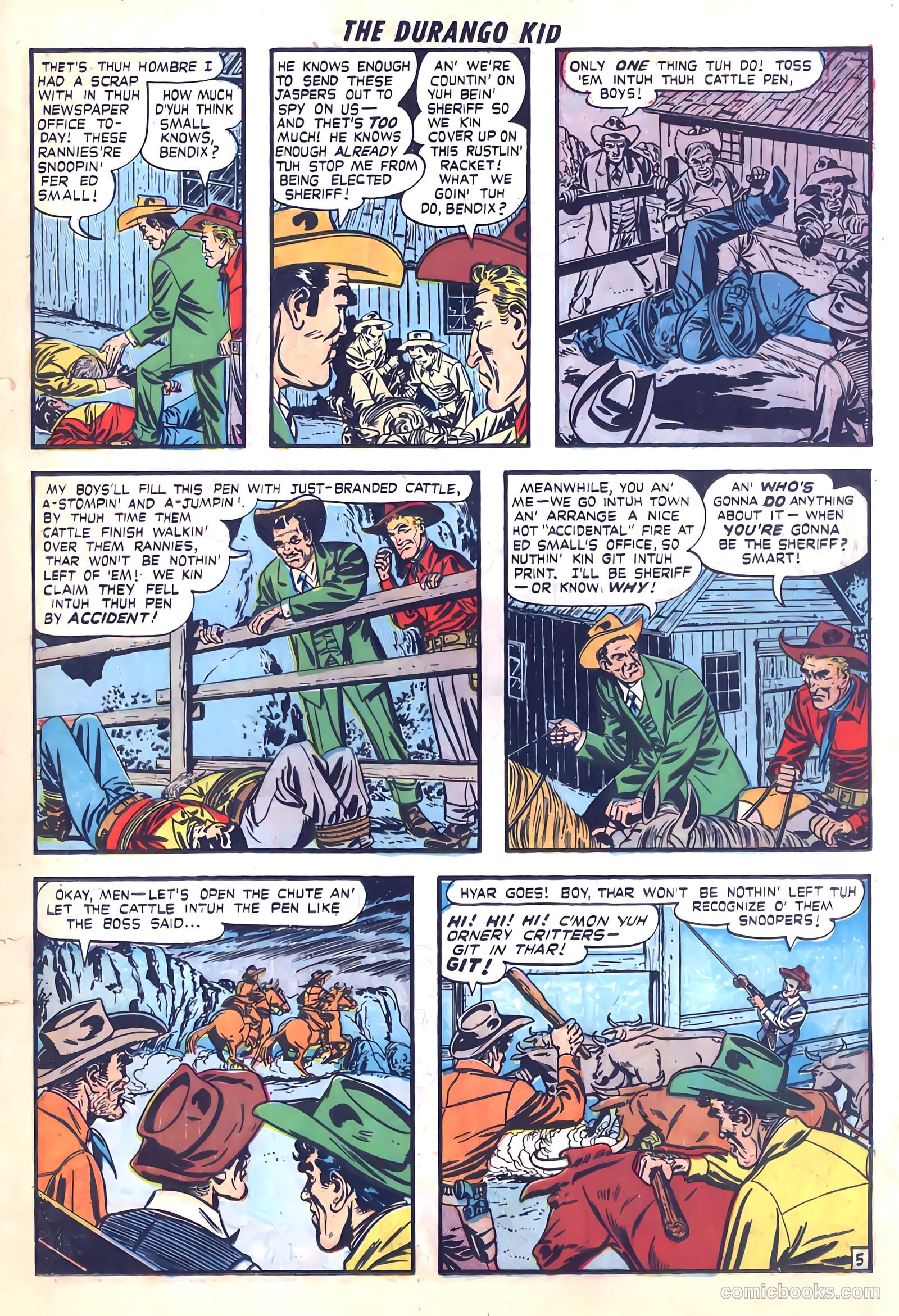 Durango Kid #7 — page 15 of 36