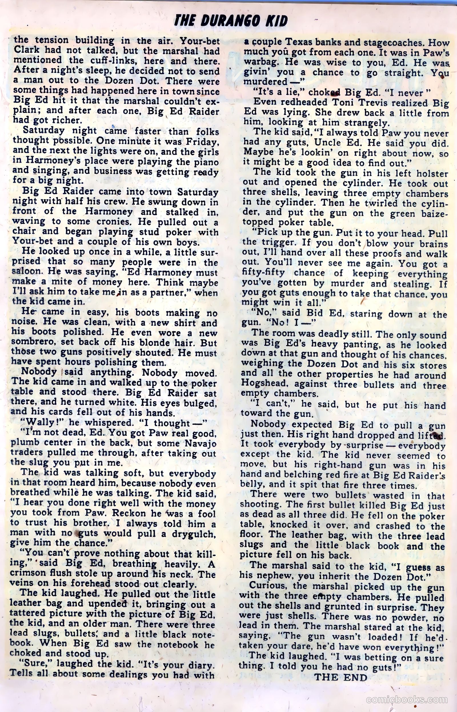 Durango Kid #8 — page 26 of 36