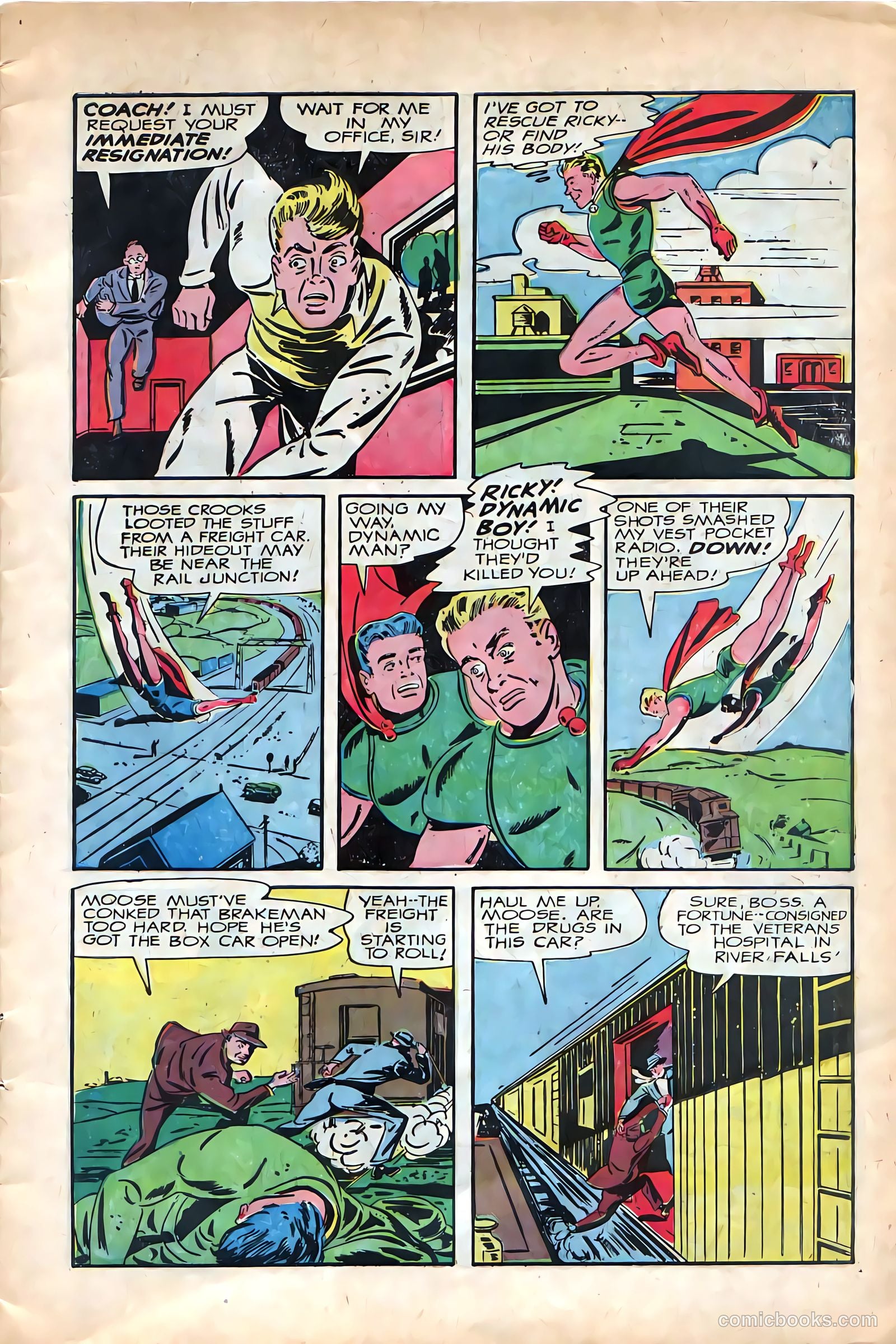 Dynamic Comics #1 — page 7 of 36