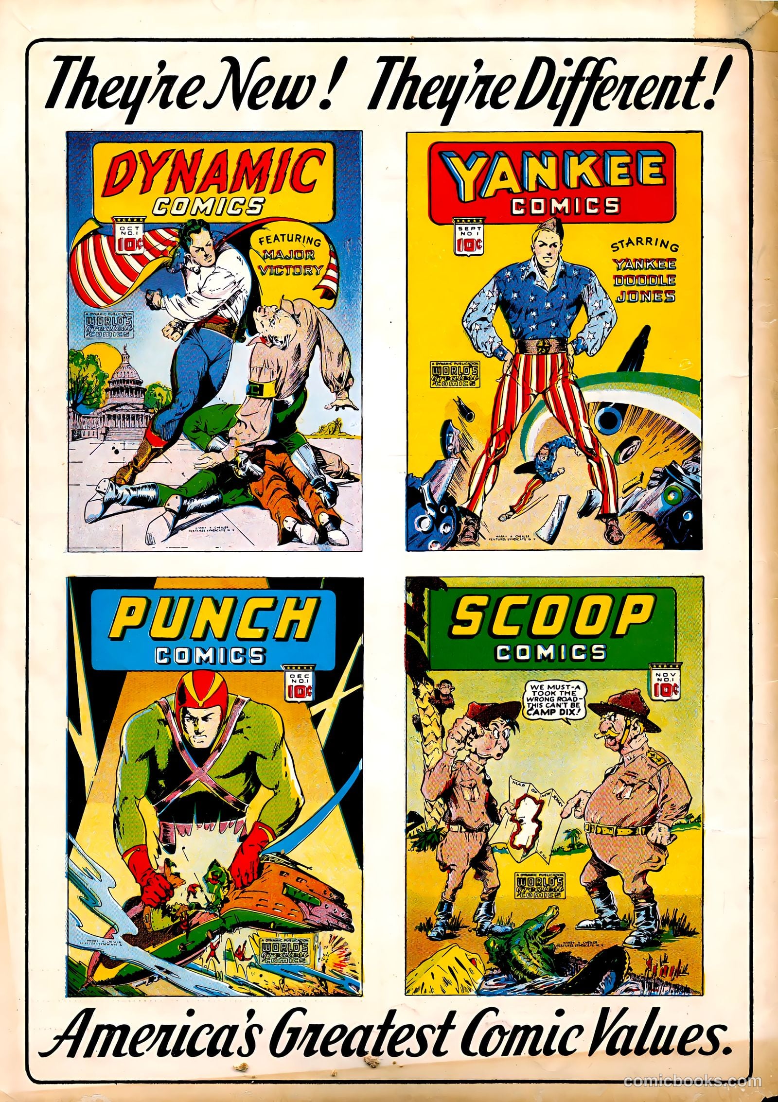 Dynamic Comics #1 — page 68 of 68