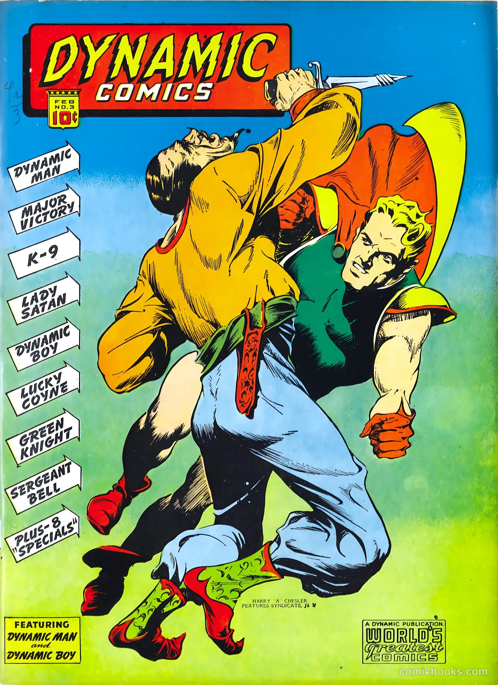 Dynamic Comics #3 — page 1 of 70