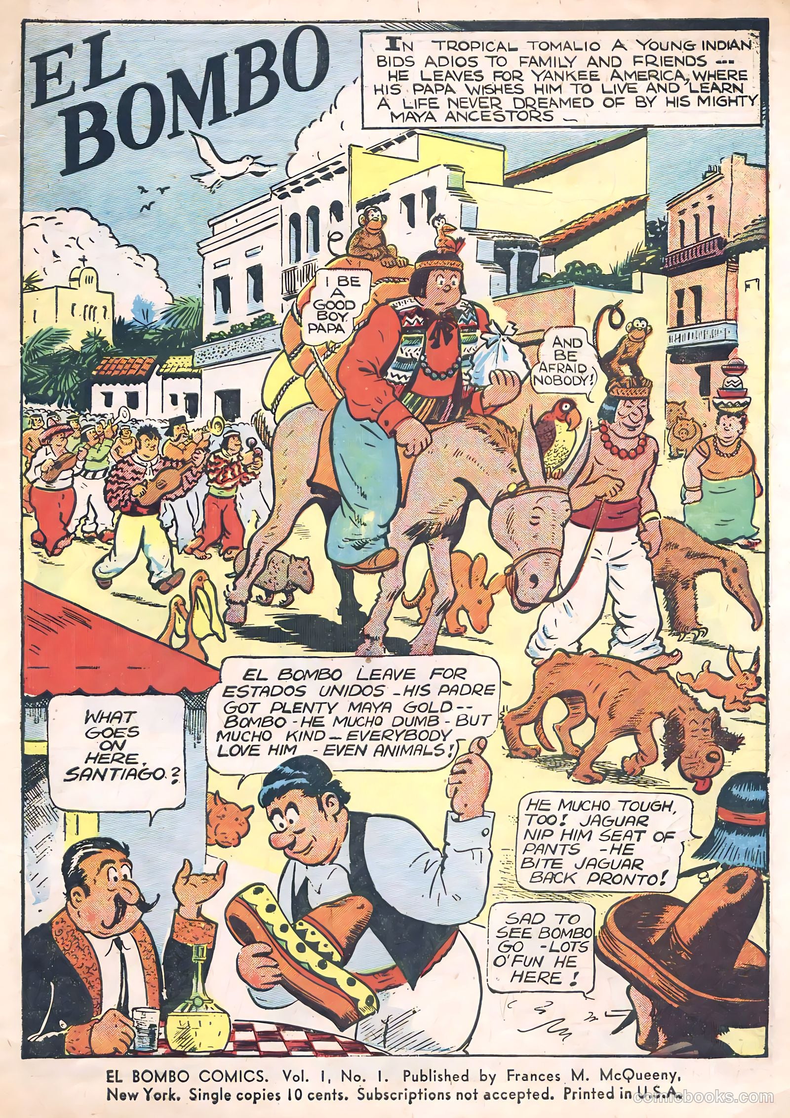 El Bombo Comics #1 — page 3 of 36