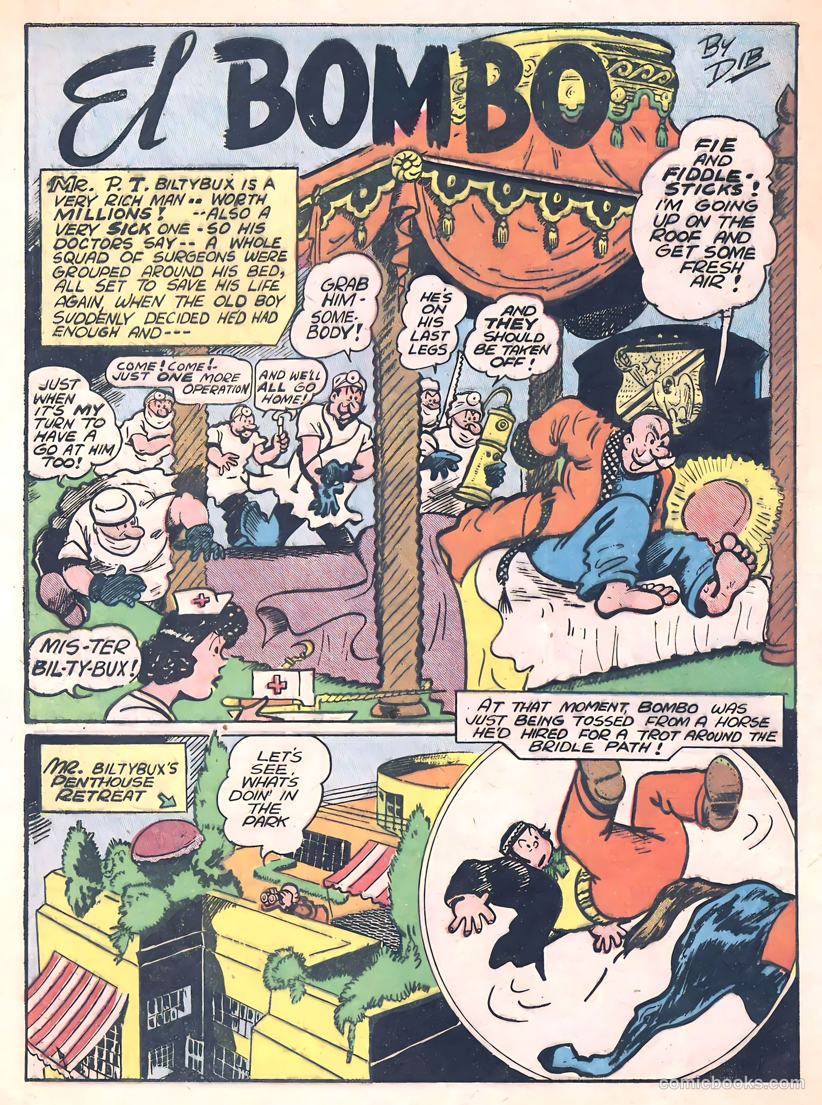 El Bombo Comics #1 — page 8 of 36