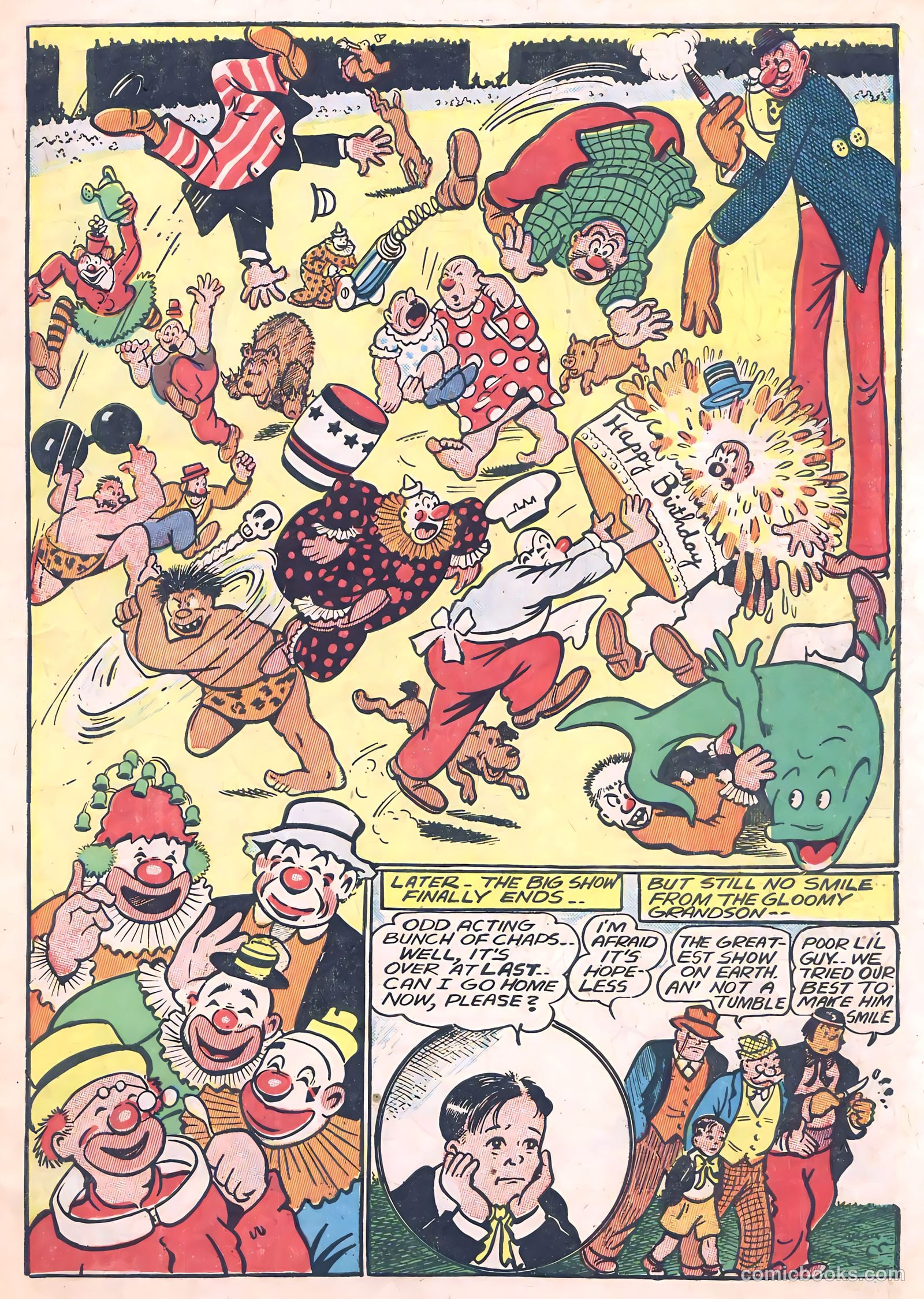 El Bombo Comics #1 — page 31 of 36