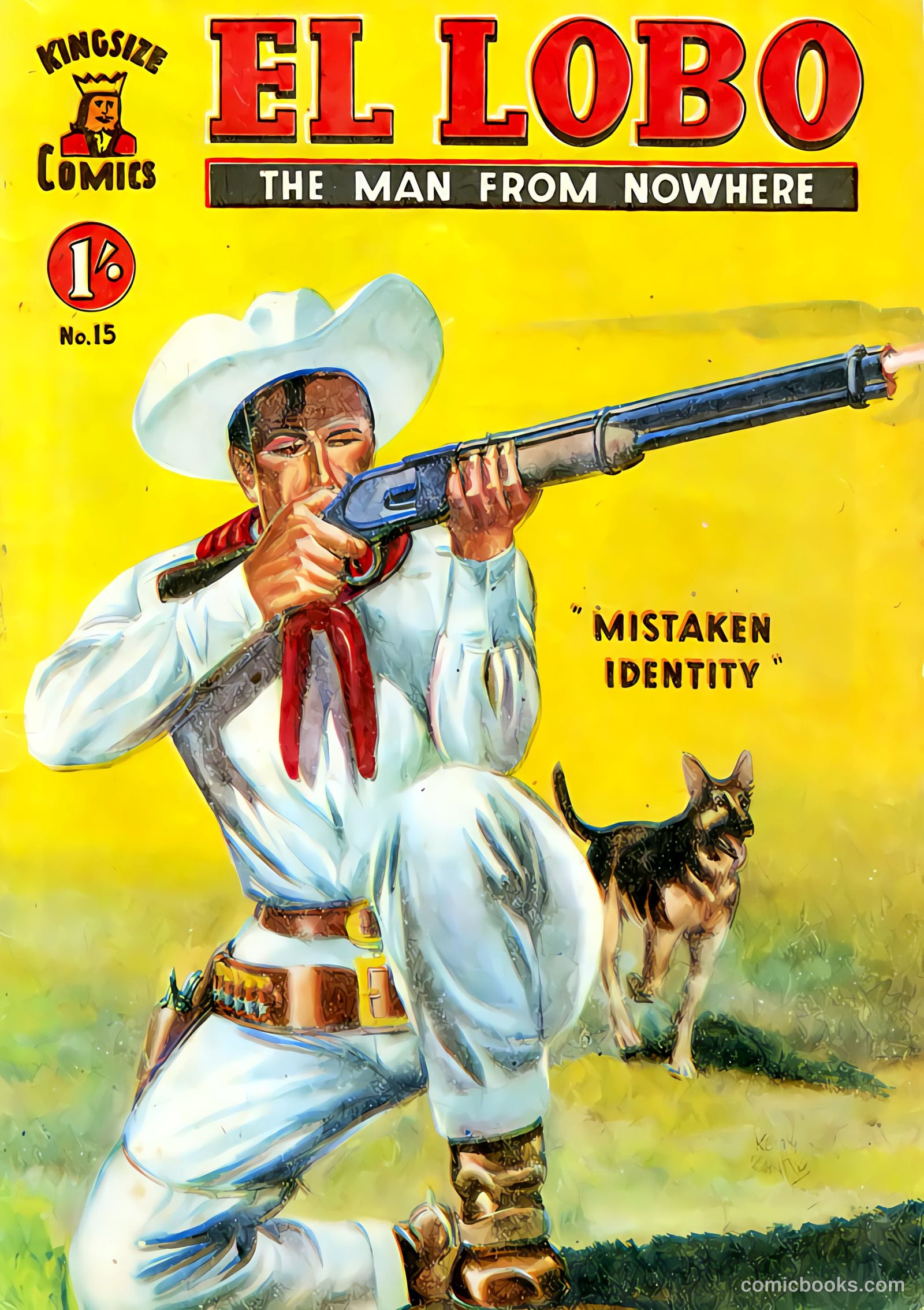 El Lobo The Man from Nowhere #15 — page 1 of 32