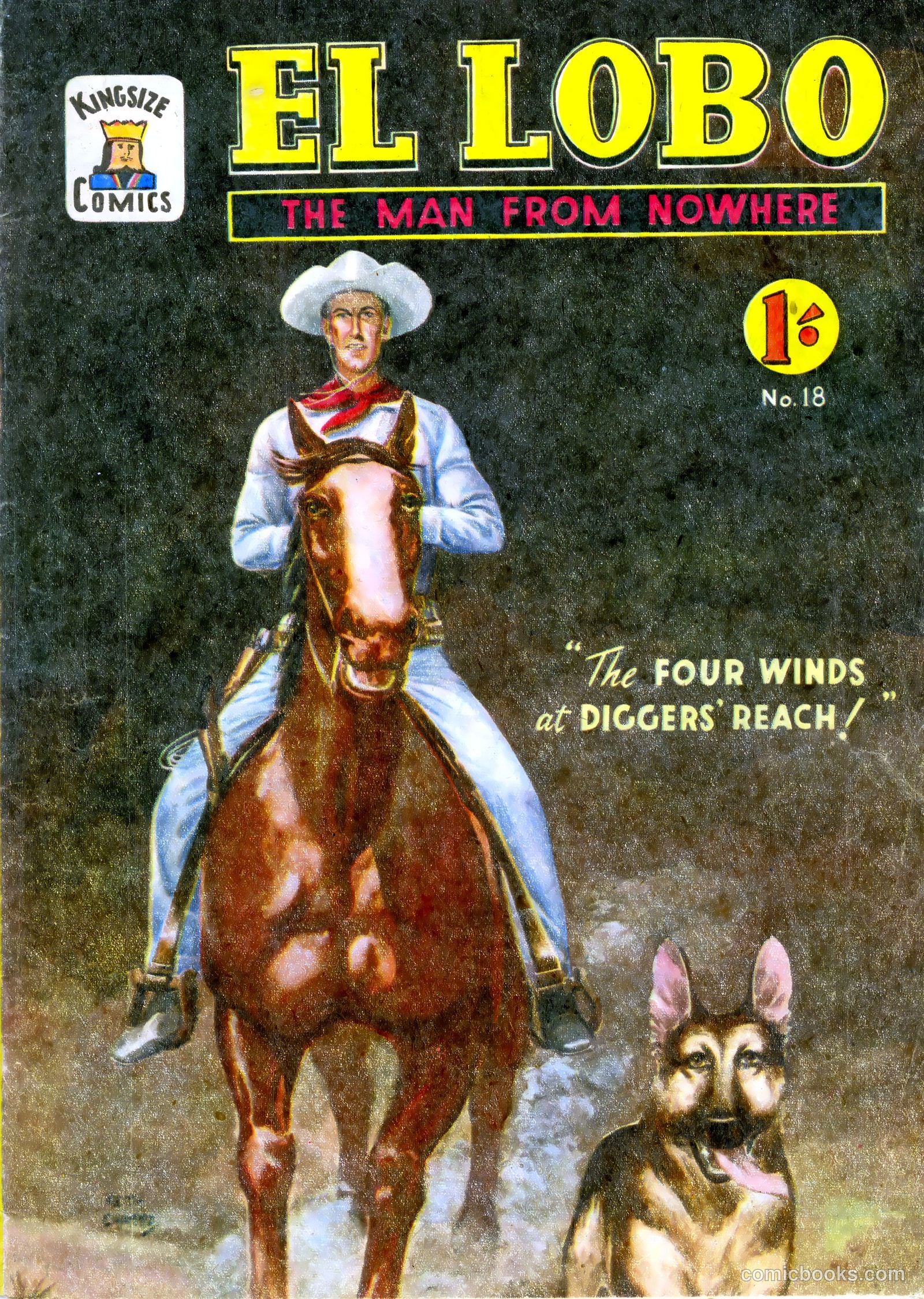 El Lobo The Man from Nowhere #18 — page 1 of 32