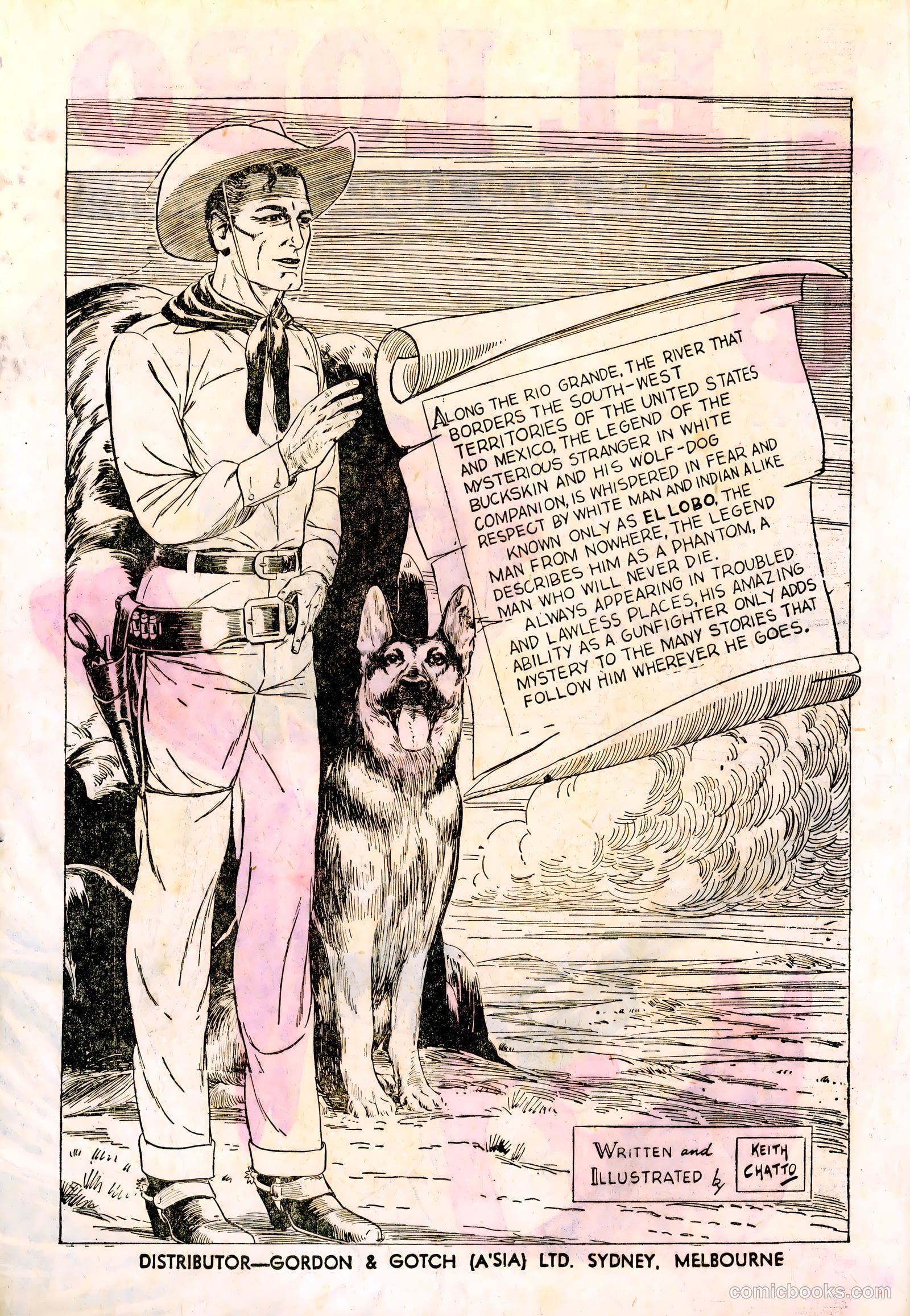 El Lobo The Man from Nowhere #23 — page 2 of 32