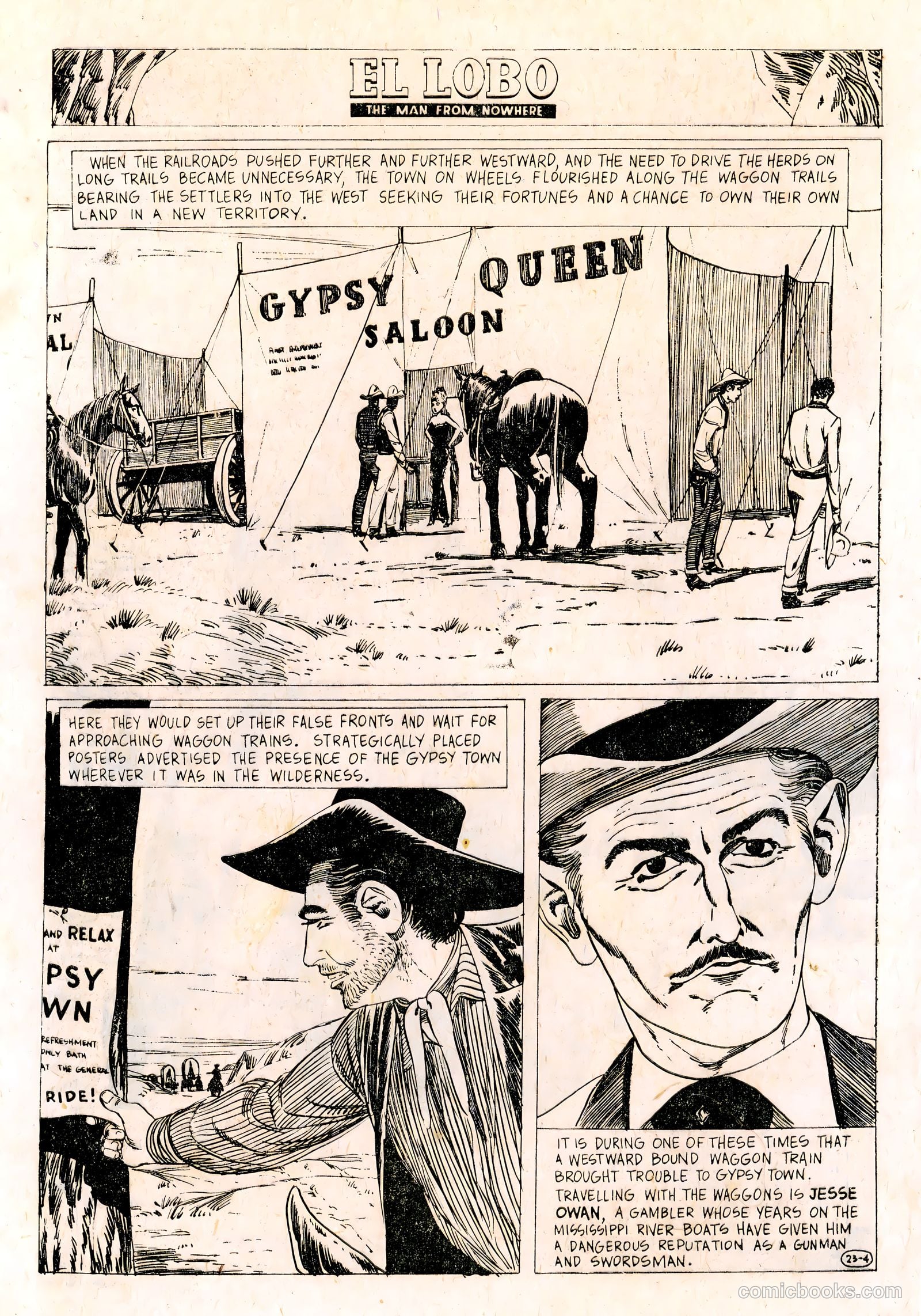 El Lobo The Man from Nowhere #23 — page 4 of 32