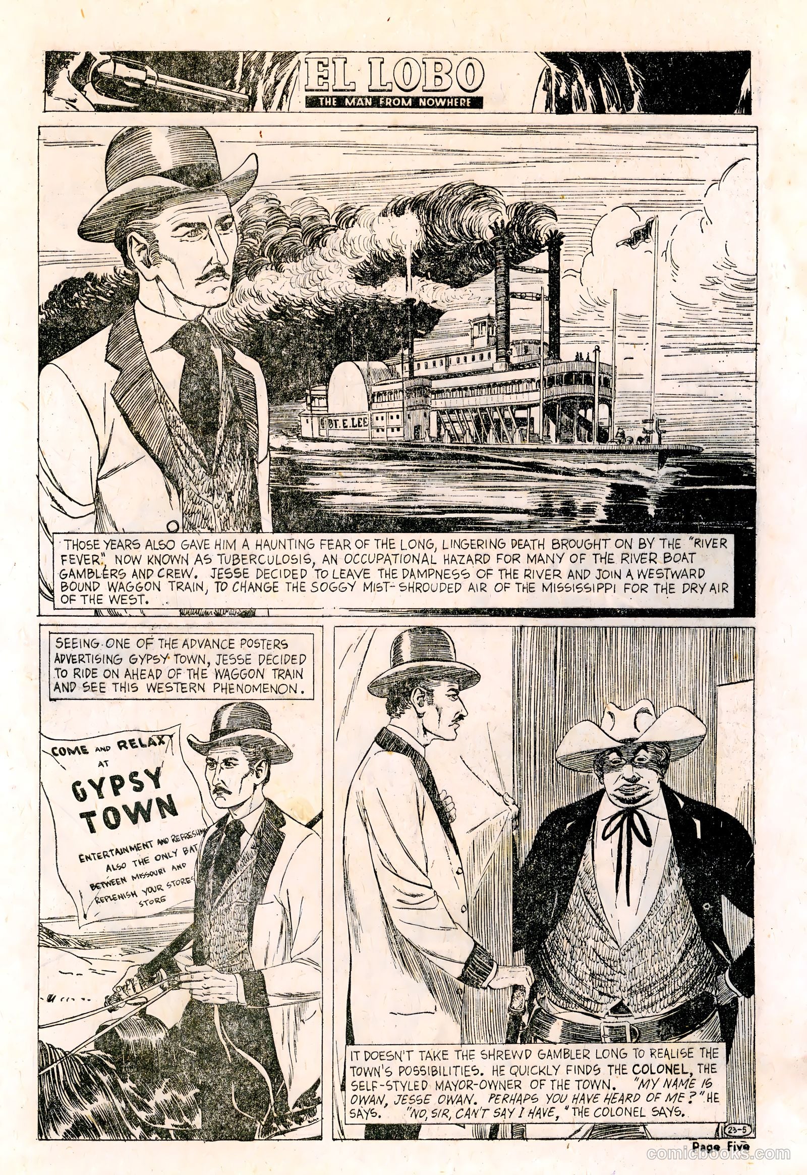El Lobo The Man from Nowhere #23 — page 5 of 32