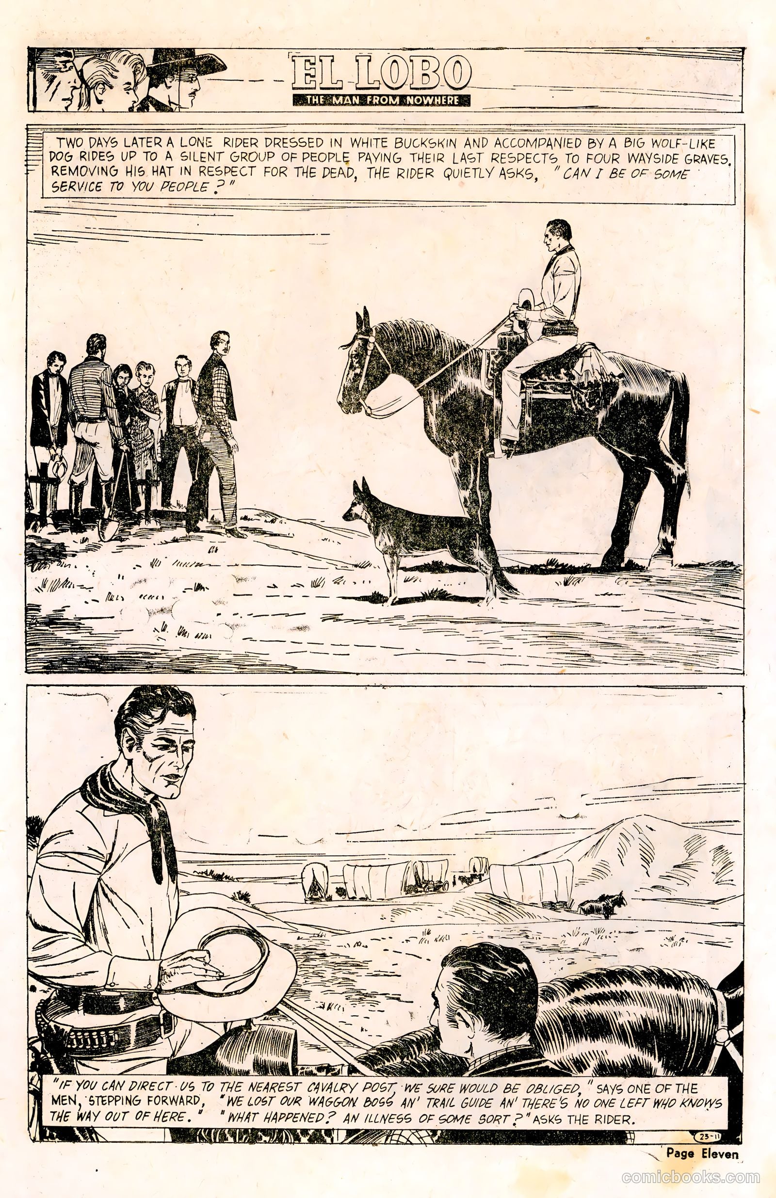 El Lobo The Man from Nowhere #23 — page 11 of 32