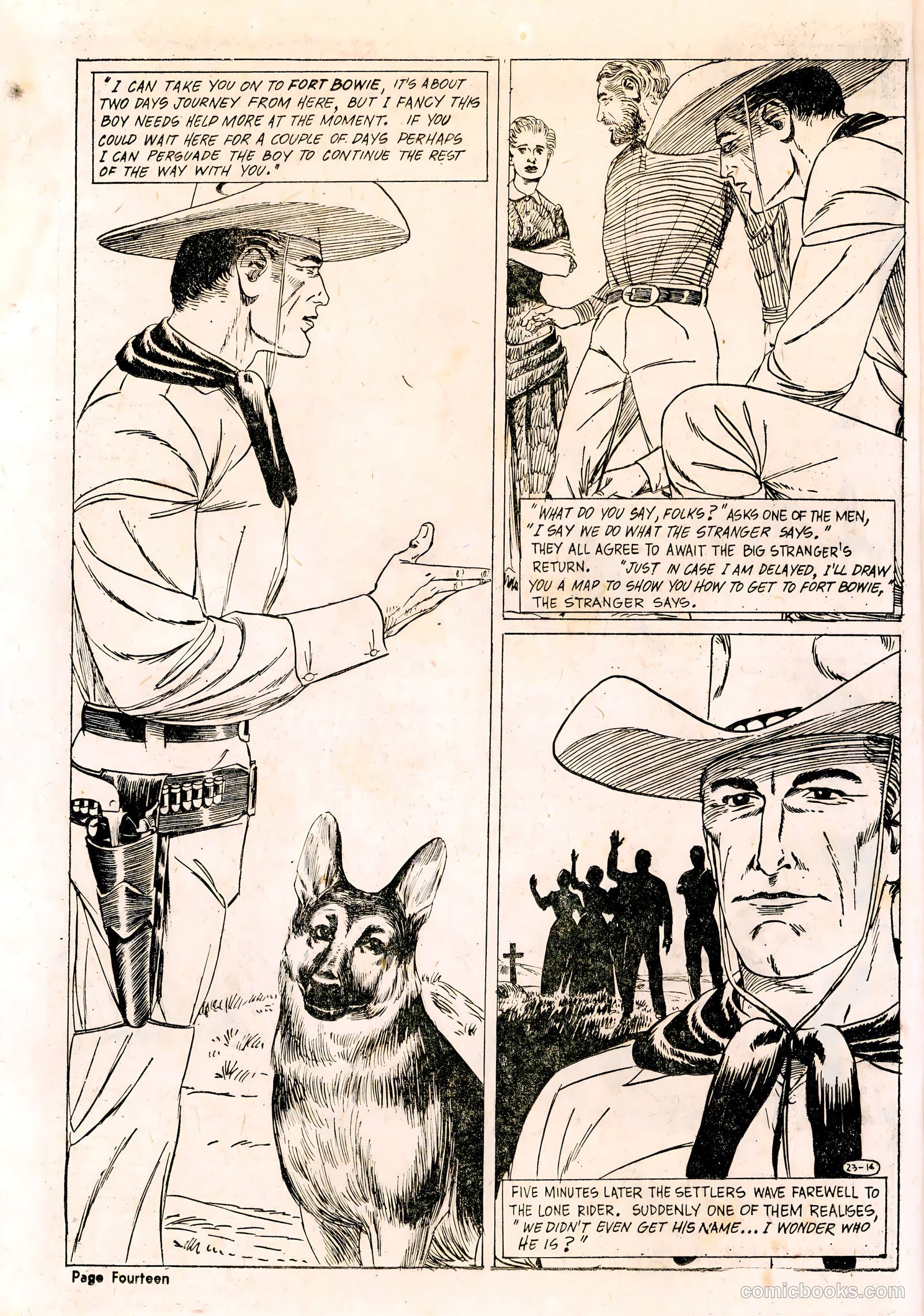 El Lobo The Man from Nowhere #23 — page 14 of 32