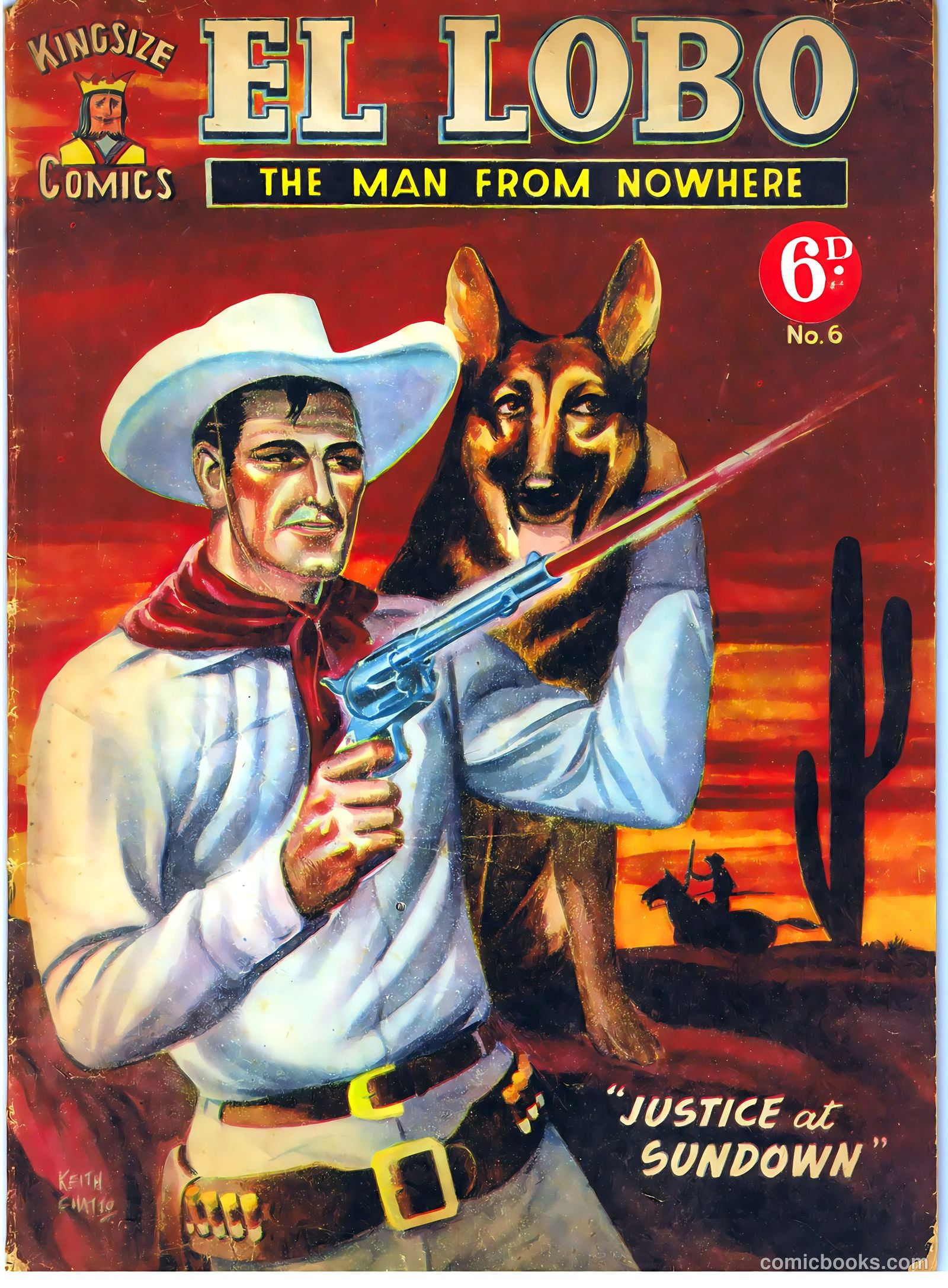 El Lobo The Man from Nowhere #6 — page 1 of 32