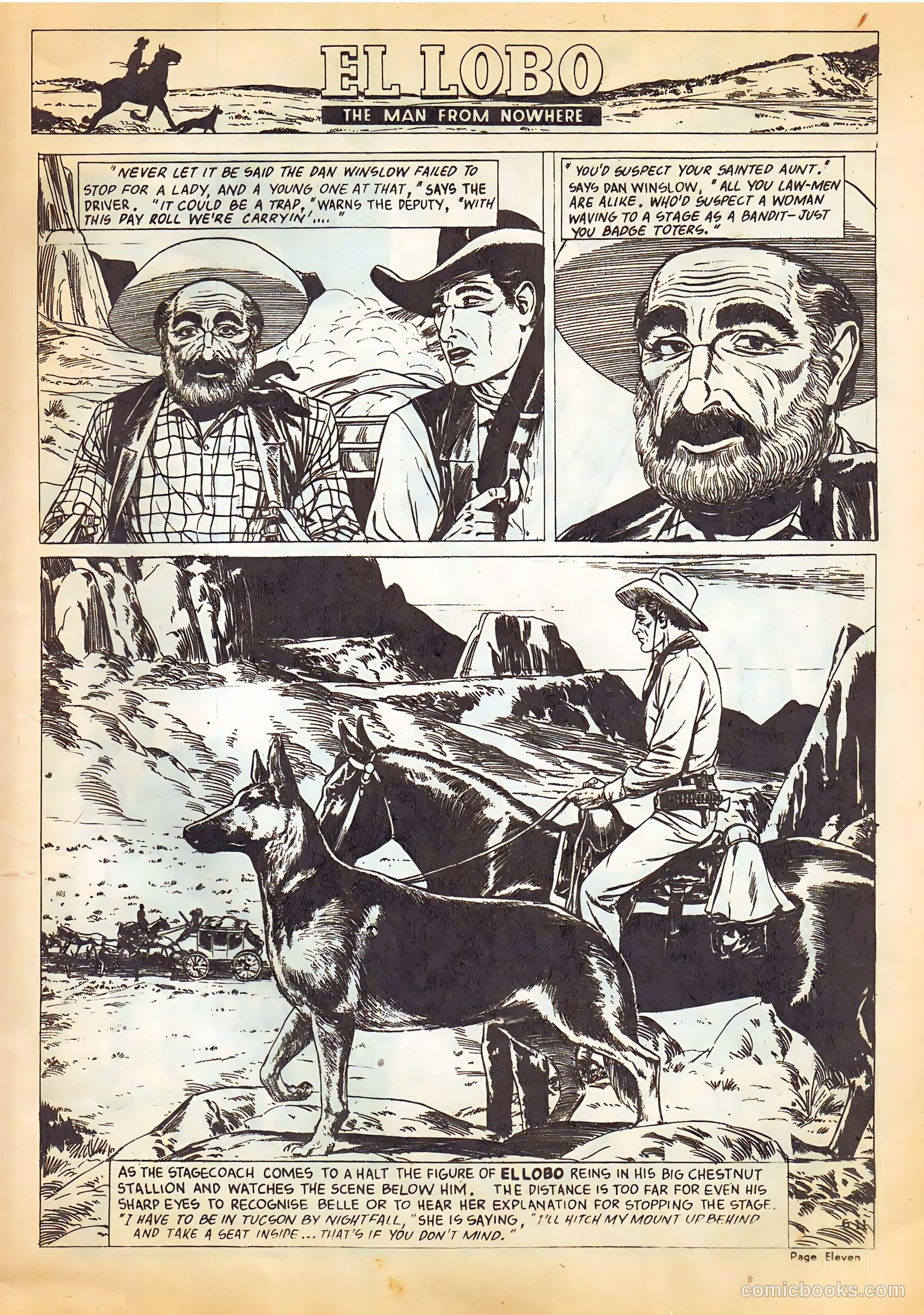 El Lobo The Man from Nowhere #6 — page 11 of 32