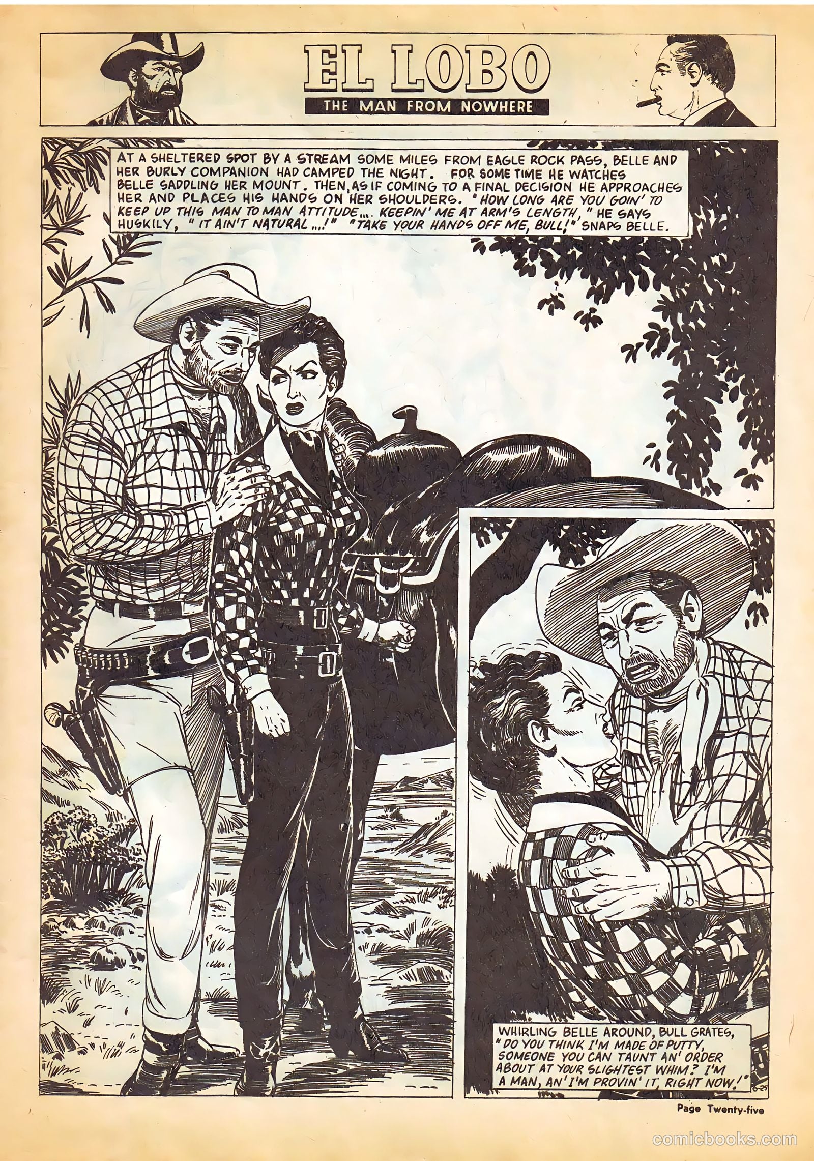 El Lobo The Man from Nowhere #6 — page 25 of 32