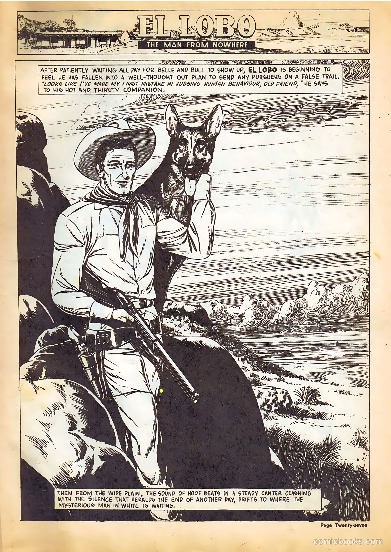 El Lobo The Man from Nowhere #6 — page 27 of 32