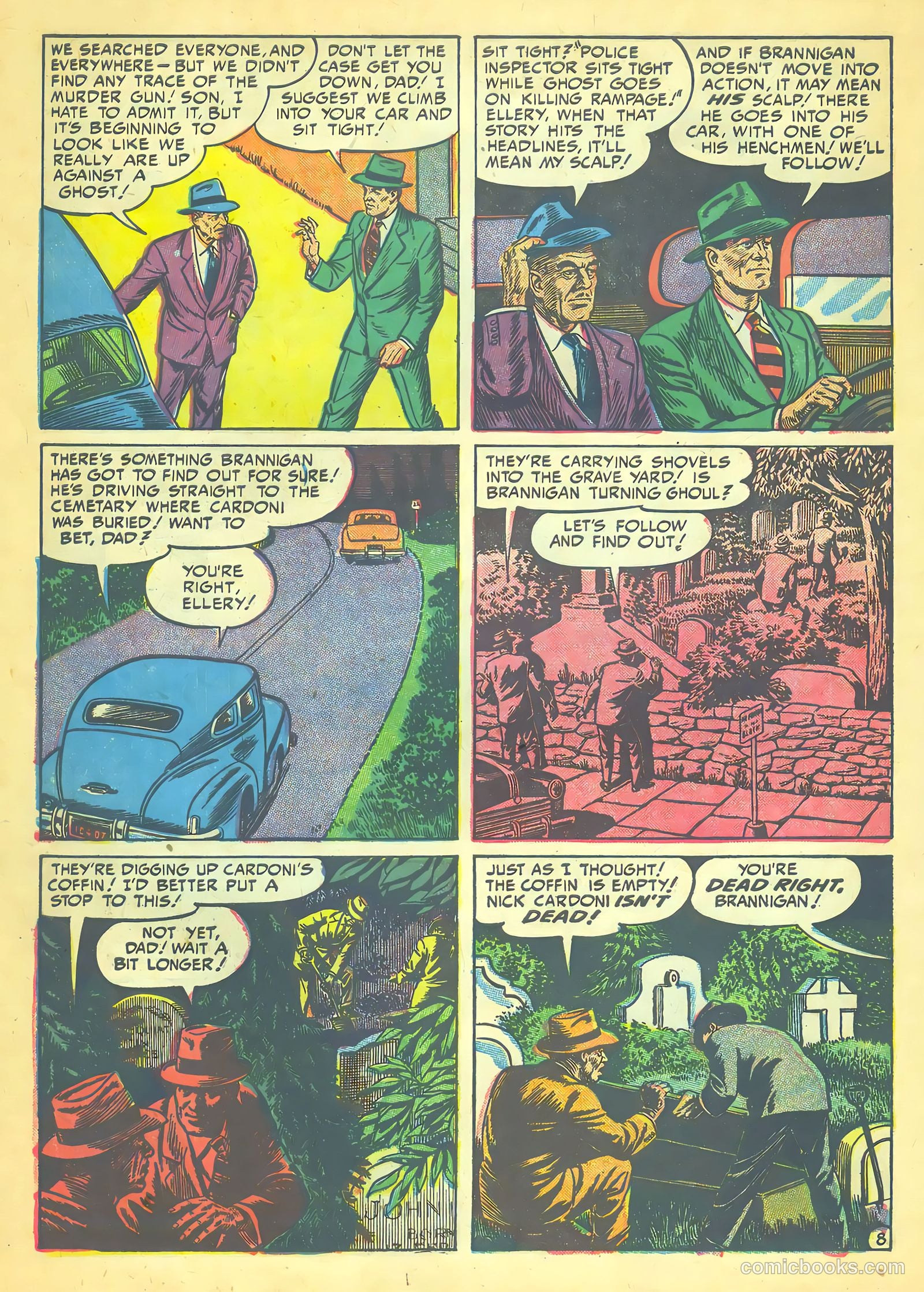 Ellery Queen #1 — page 10 of 36