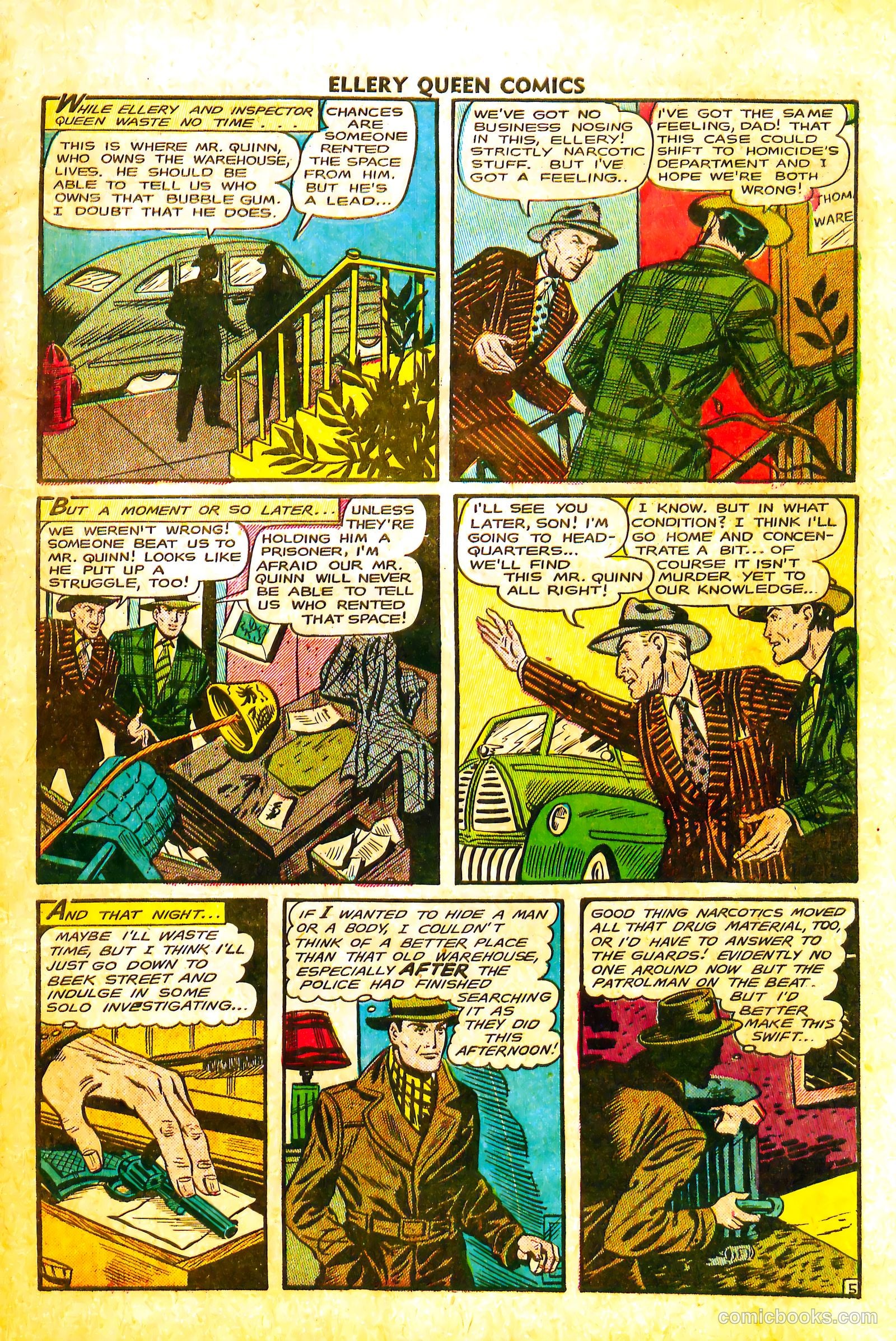Ellery Queen #3 — page 7 of 36