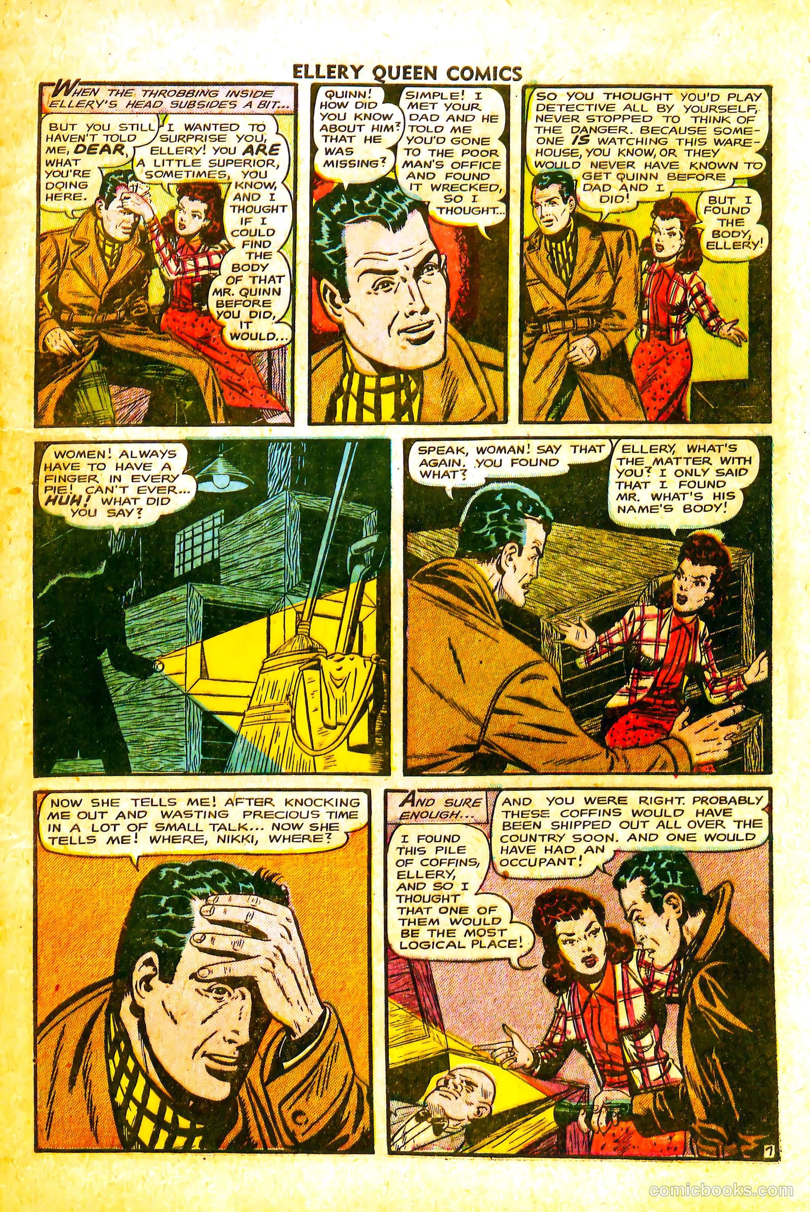 Ellery Queen #3 — page 9 of 36