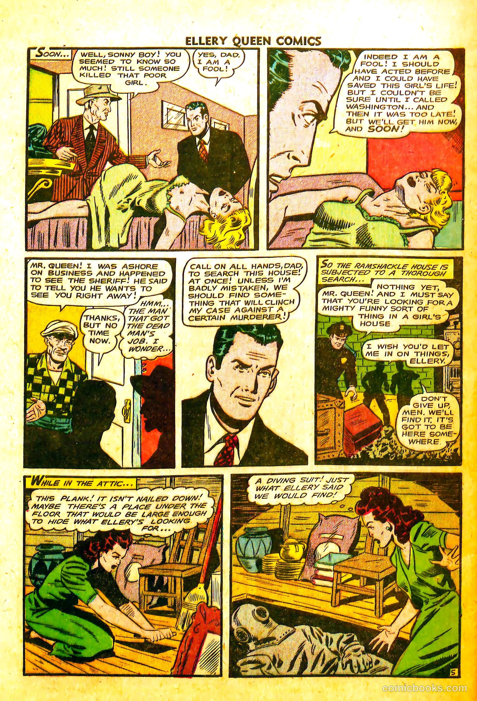 Ellery Queen #3 — page 32 of 36