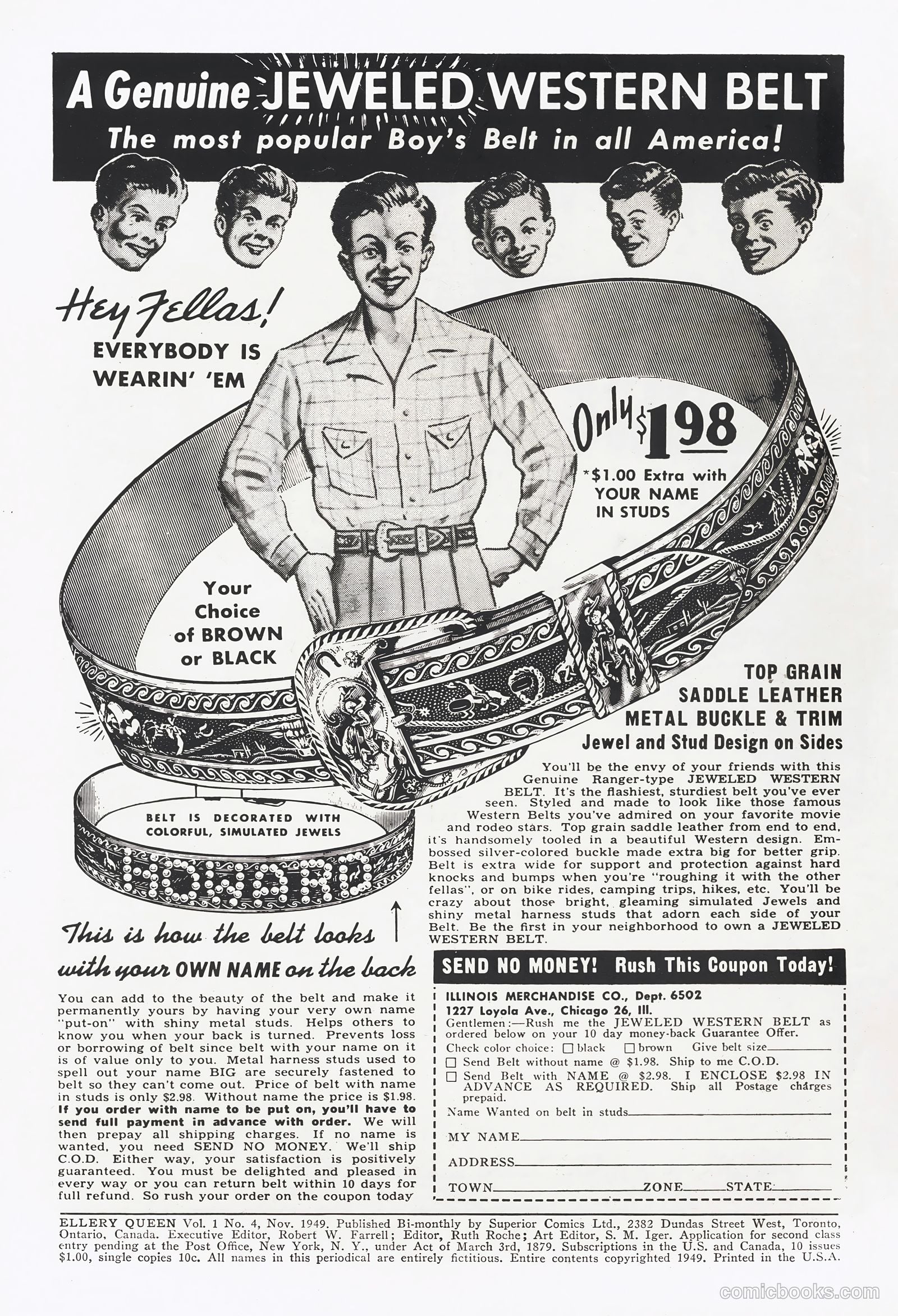 Ellery Queen #4 — page 2 of 36